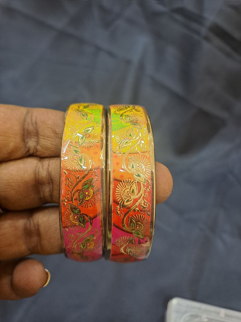 Charming Multi Color Fancy Designer Glass Bangles For Women