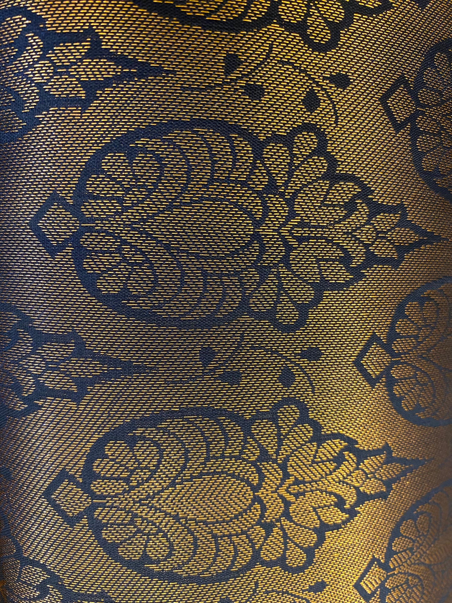 Gorgeous Black Silk Saree with Gold Jari In Yuma