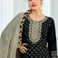 Alluring Black Color Rayon Kurti With Foil Print Near Me