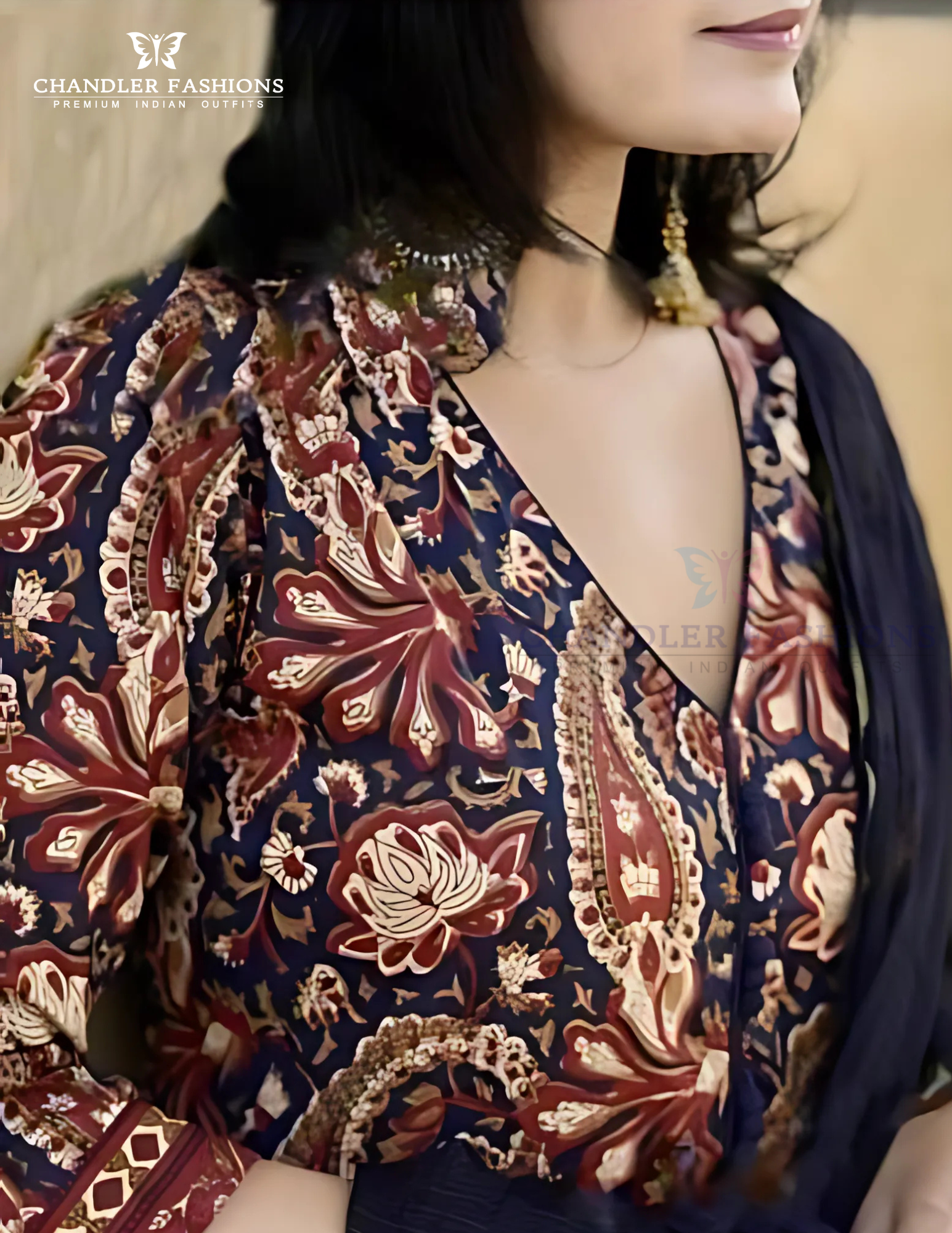 Graceful Maroon Color Viscose Printed Work Salwar Suits With Dupatta Set For Women Near Me