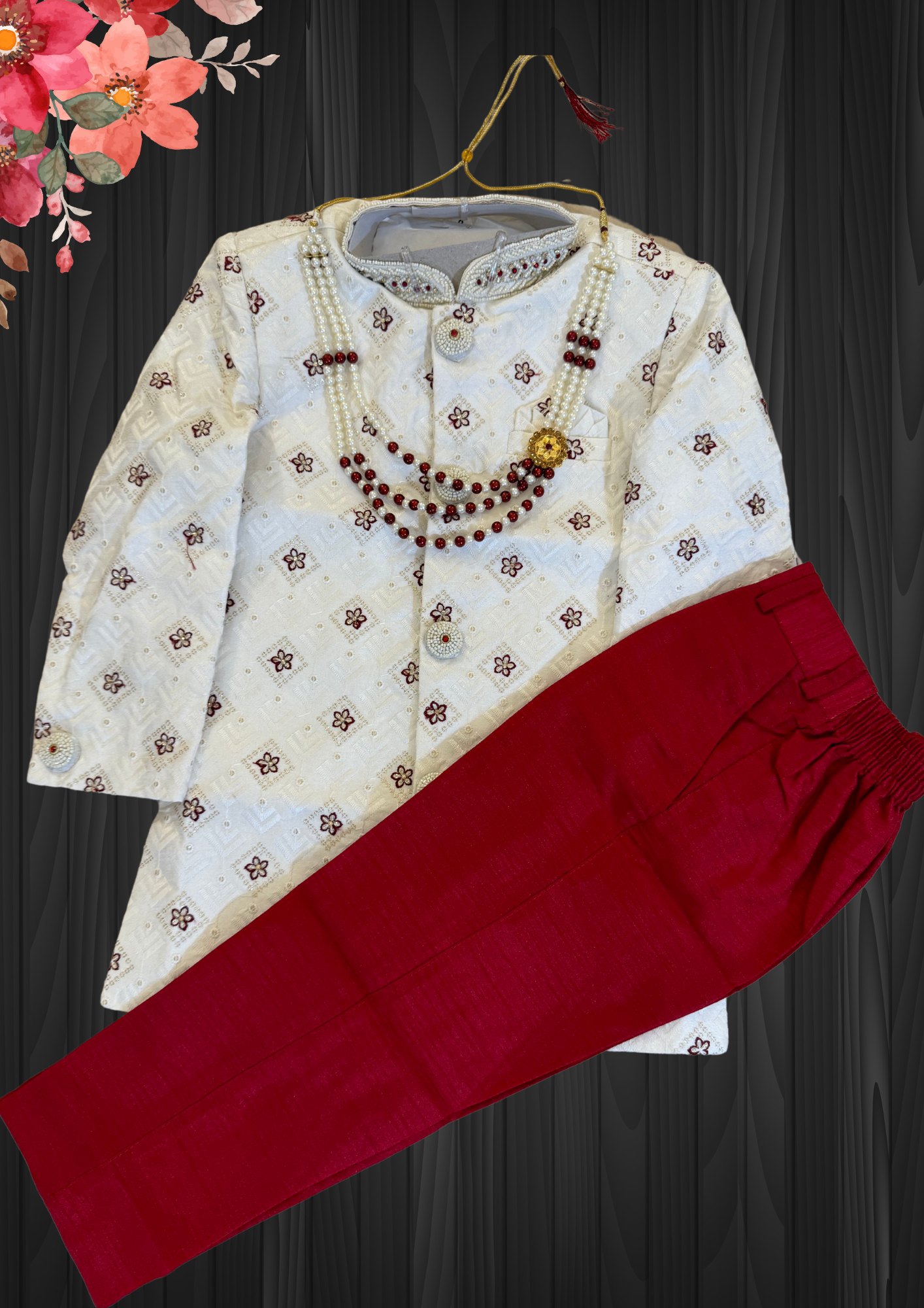 Beautiful Silk Embroidery With Beaded Kurta Near Me