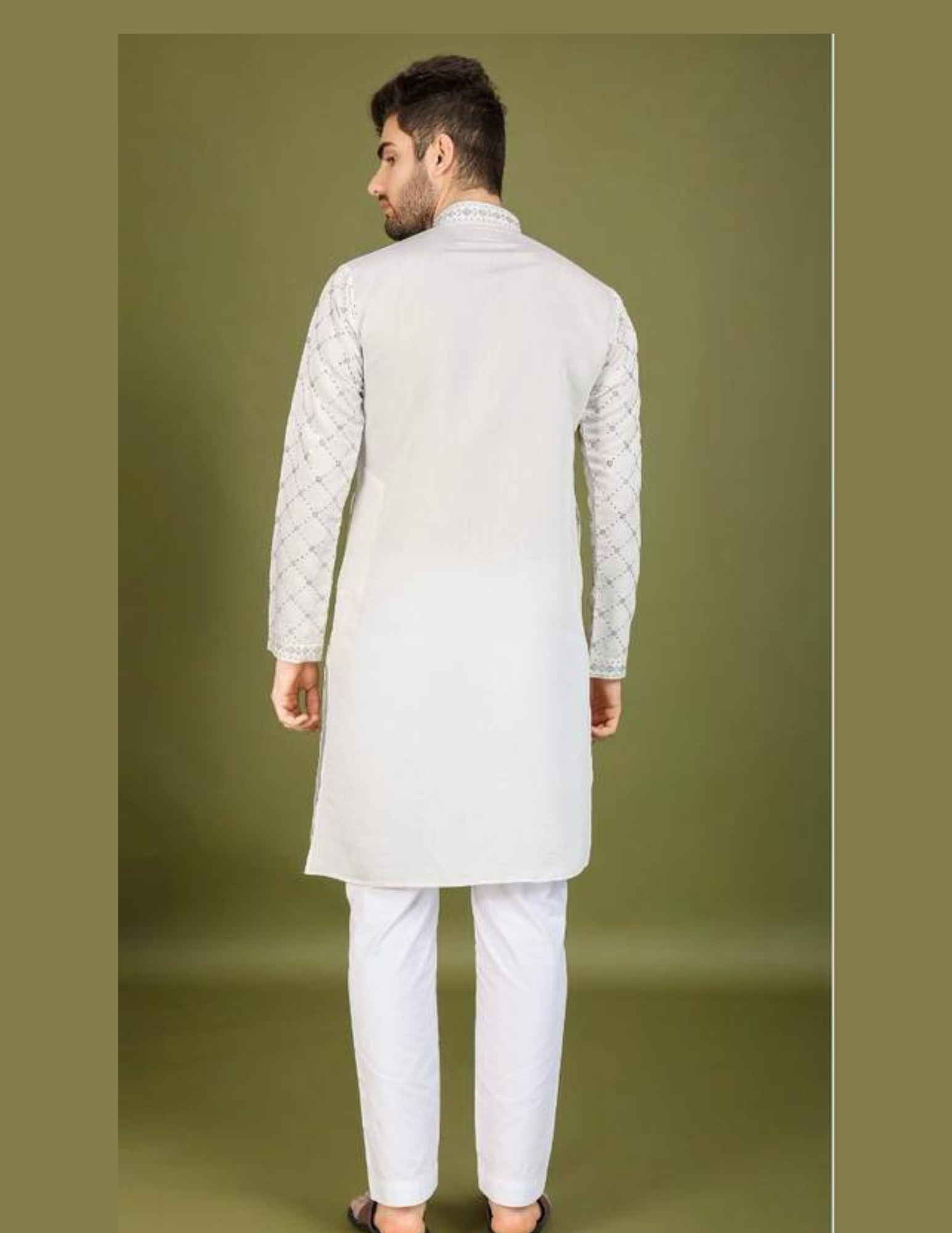 Embroidery Work Pajama Suits In Chandler