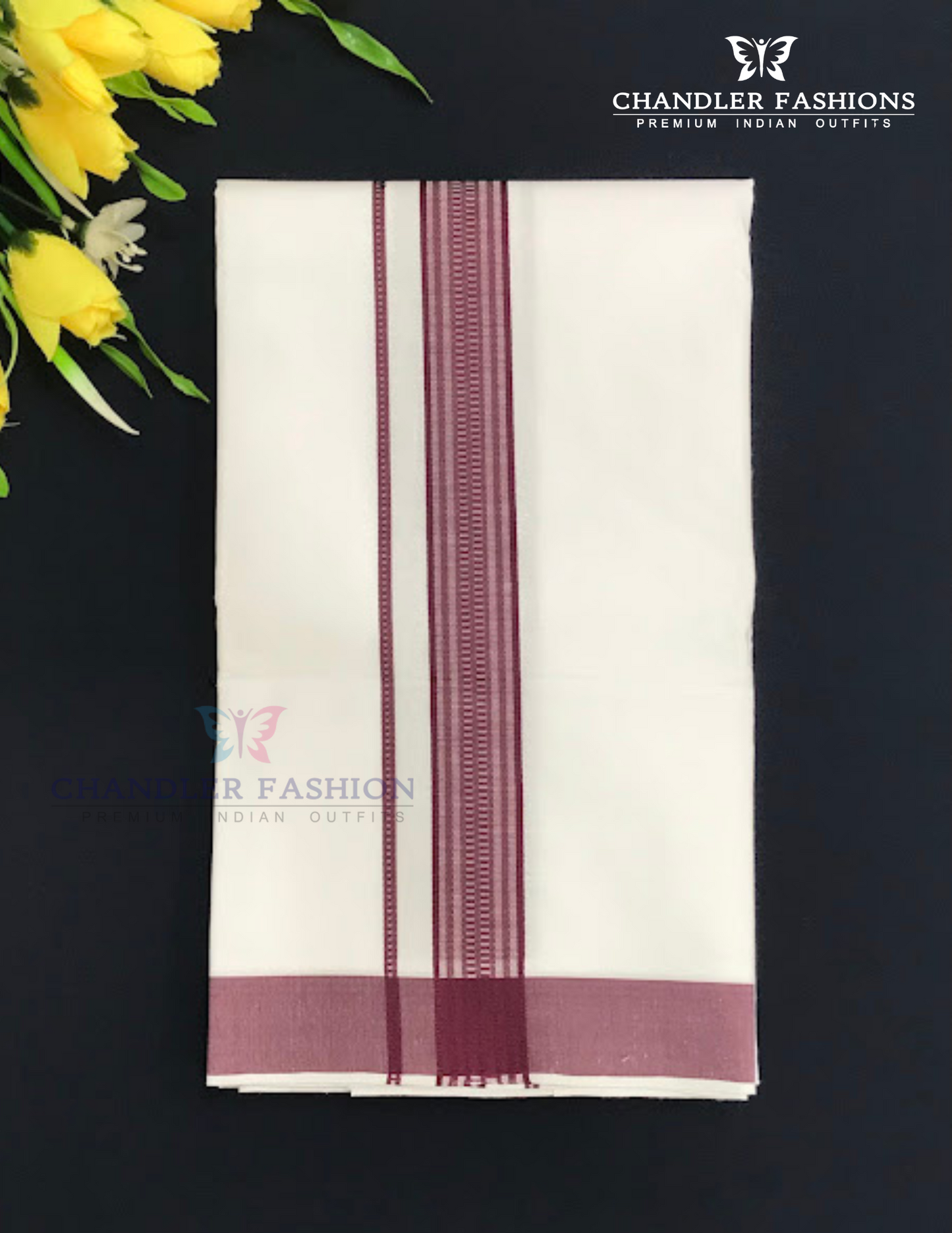 Purple Colored Shirt And Dhoti Set In Mesa