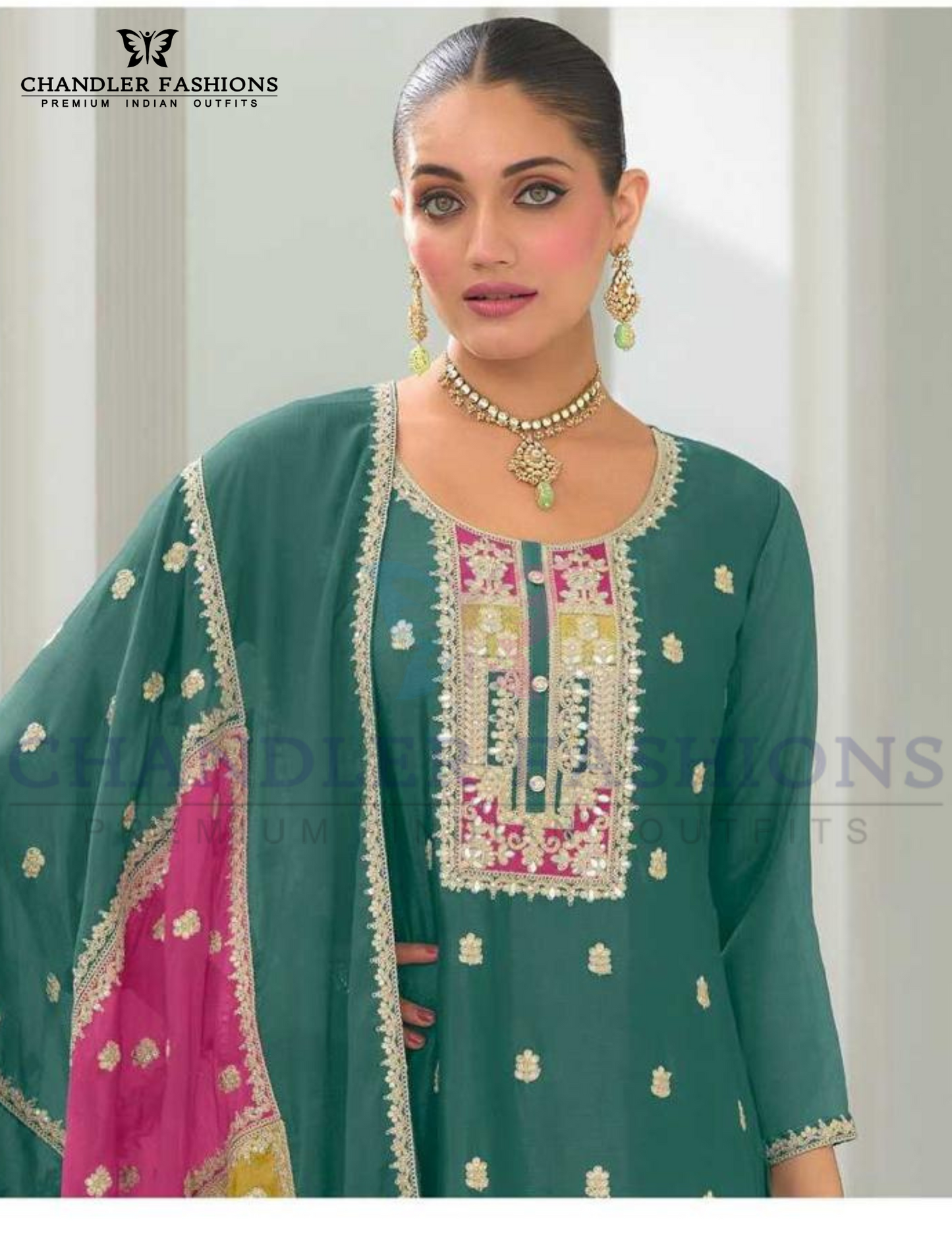 Alluring Embroidery Work Salwar Suits With Dupatta Near Me