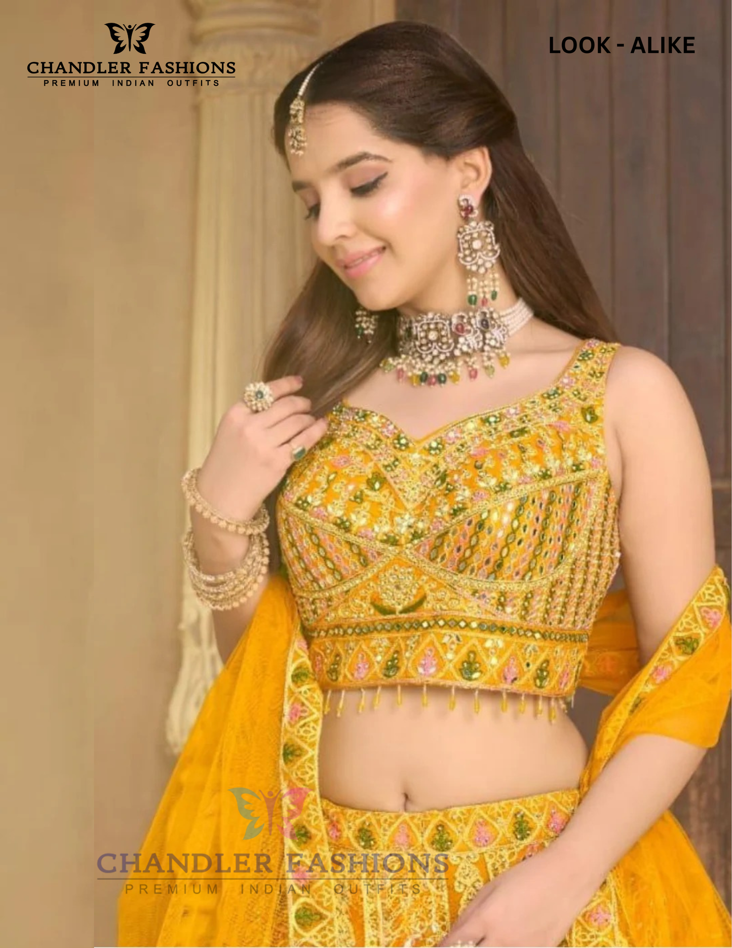 Wonderful Yellow Color Georgette With Embroidery And Sequins Work Lehenga Choli Near Me