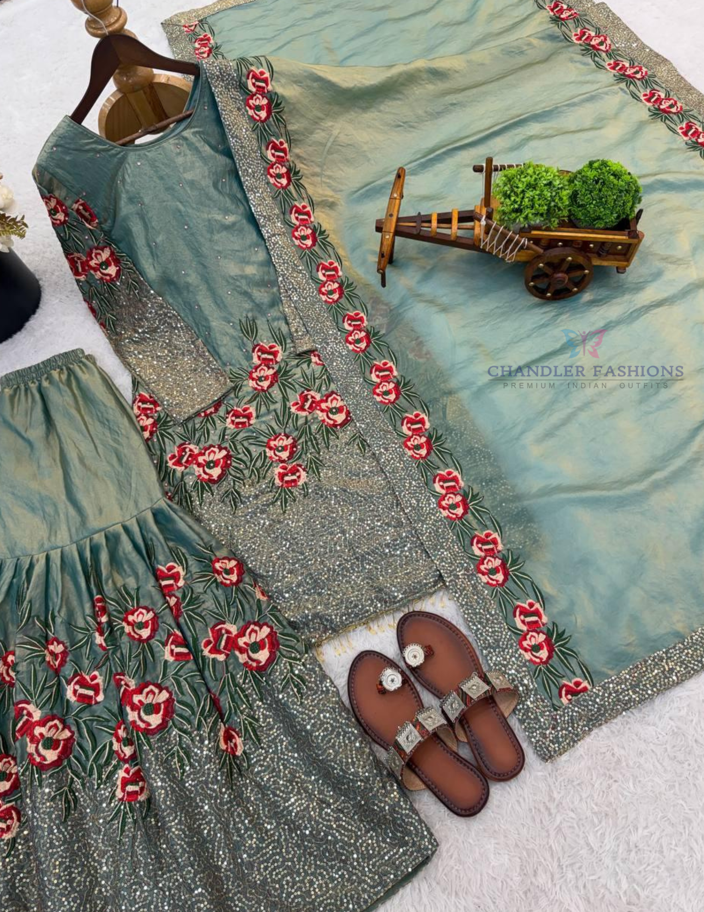 Silk Sharara Suits In Suncity