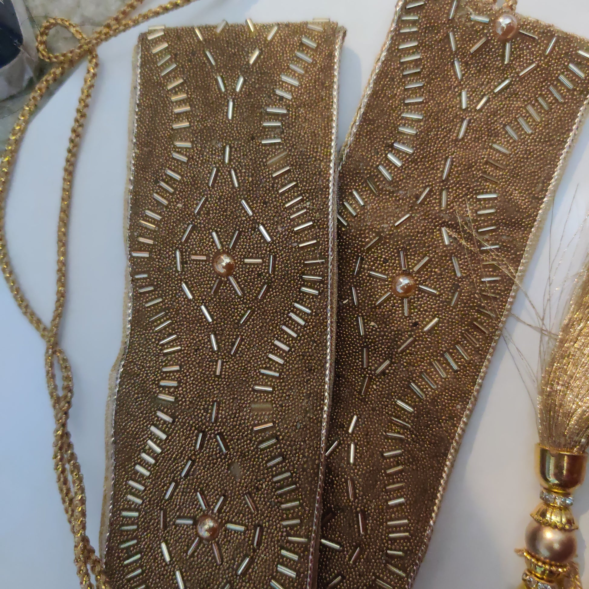 Beautiful Brown Color Saree Hip Belt In Yuma