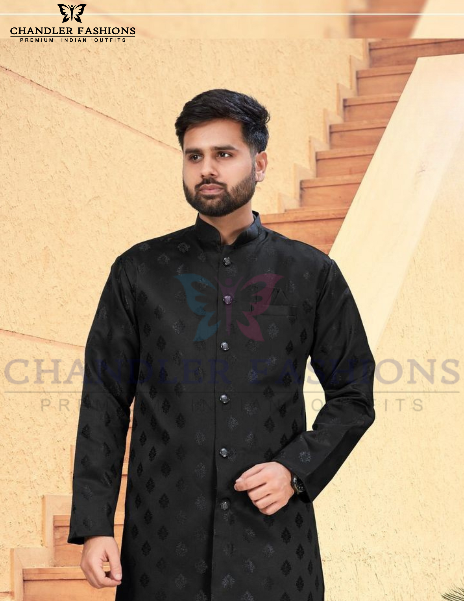 Stunning Silk Kurta With Embroidery Work And Cotton Pajama Set Near Me