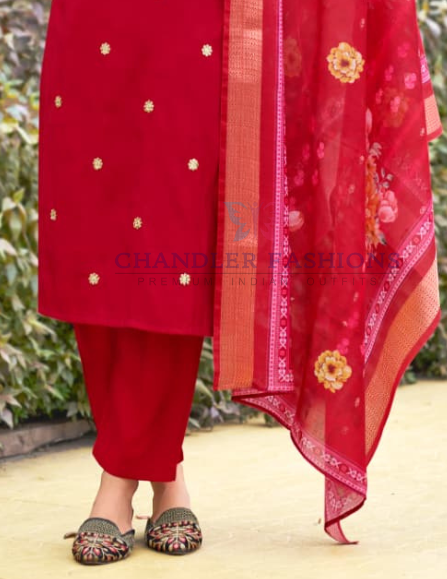 Maroon Color Heavy Embroidery Work Salwar Suits With Dupatta In USA