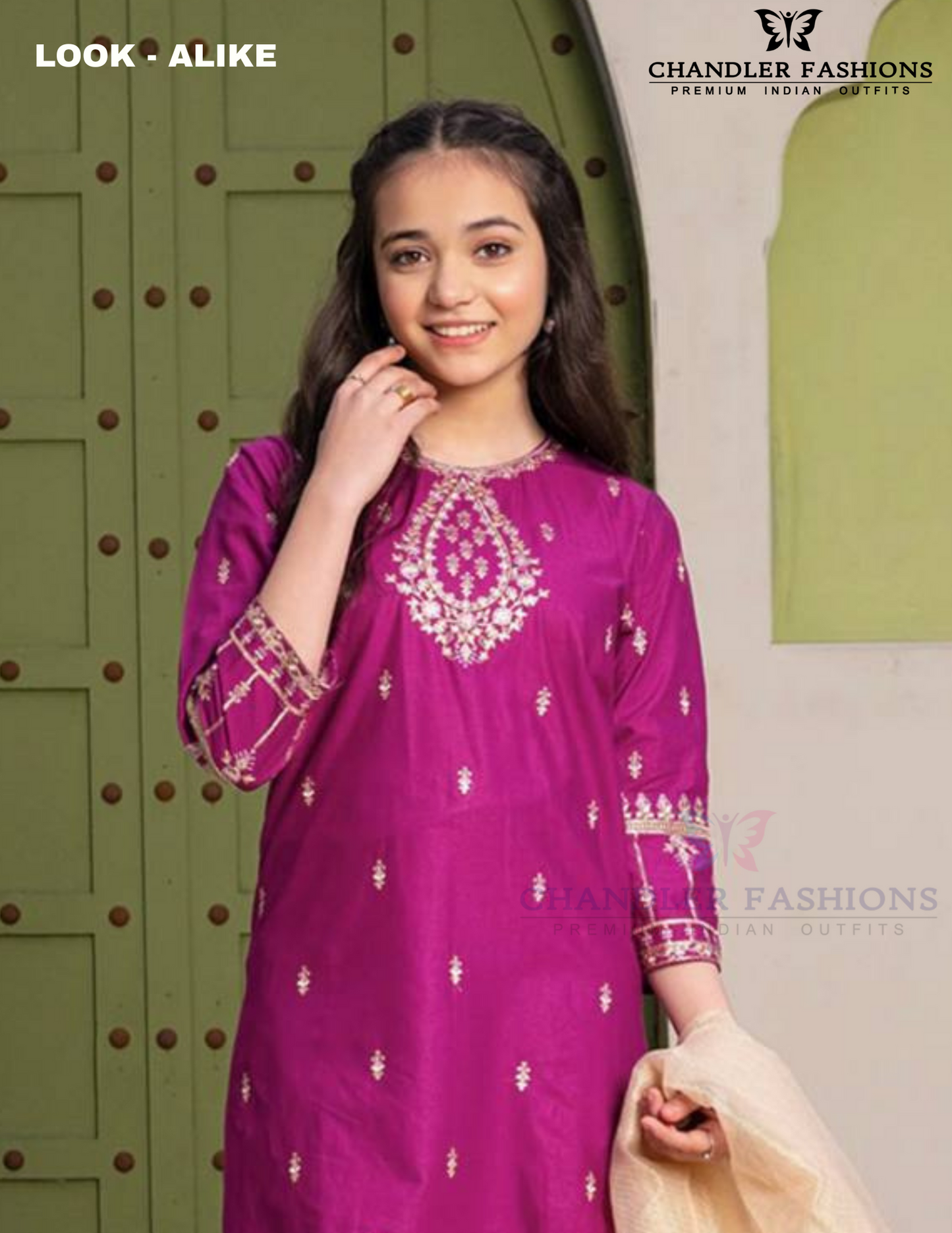 Charming Rani Pink Color Crepe Silk With Embroidery Sequins Work Kurti Suits Near Me