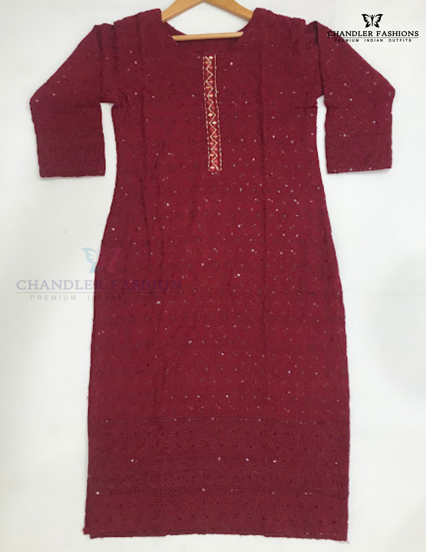 Alluring Sequins And Mirror Work For Girls In USA