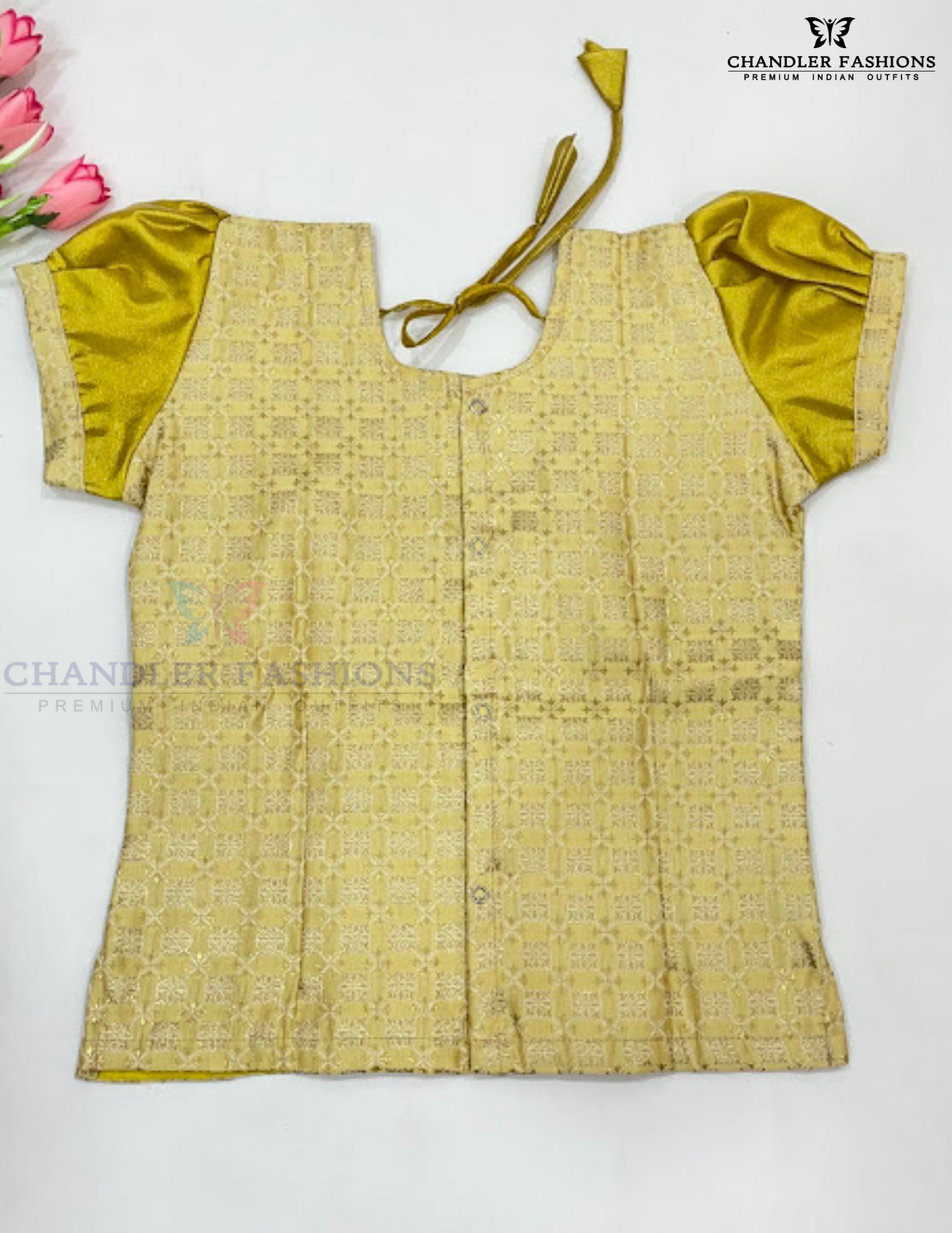 Cream Color Art Silk Langa Sets In Suncity
