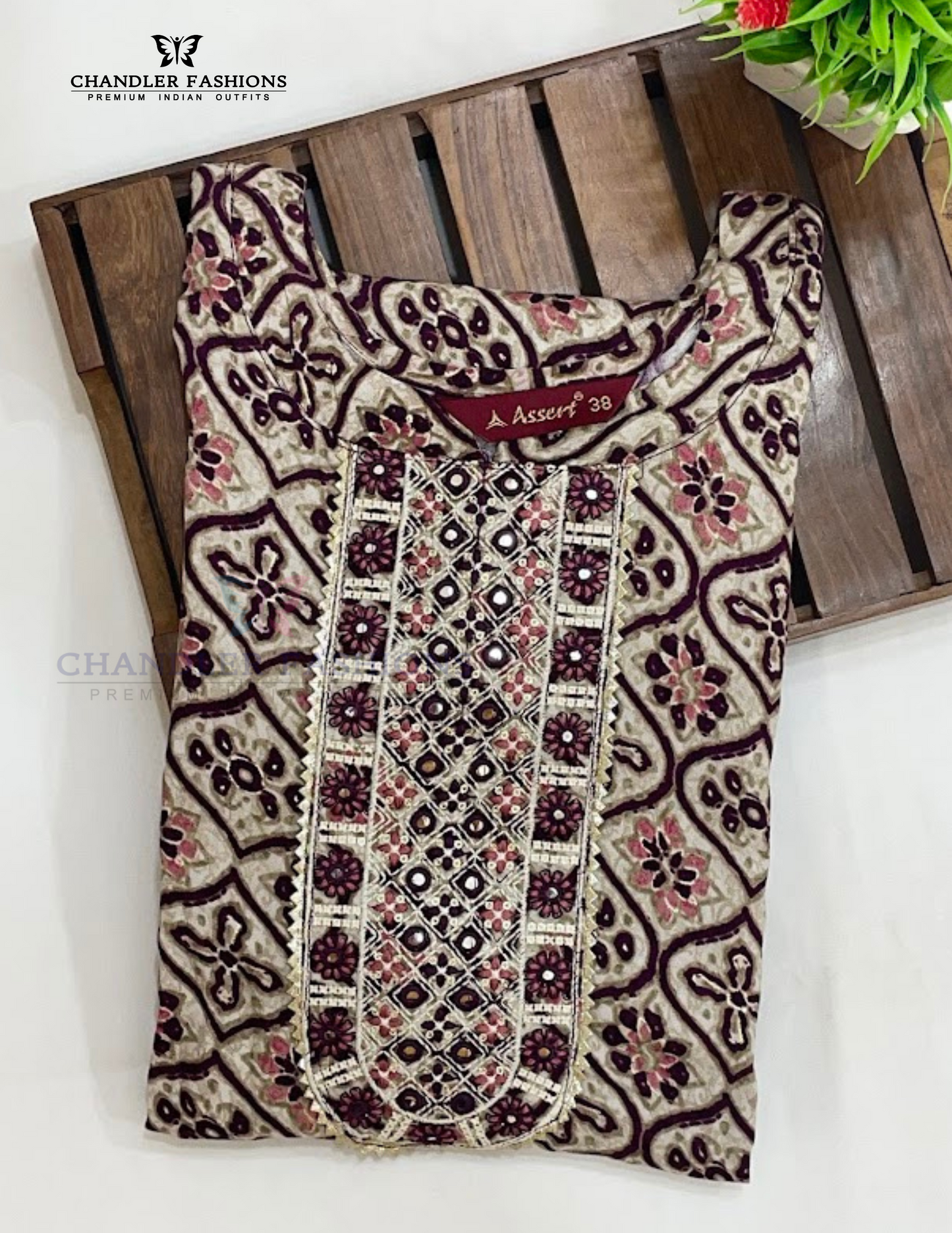 Purple Color Rayon With Embroidery And Sequins Work Kurti For Girls In USA