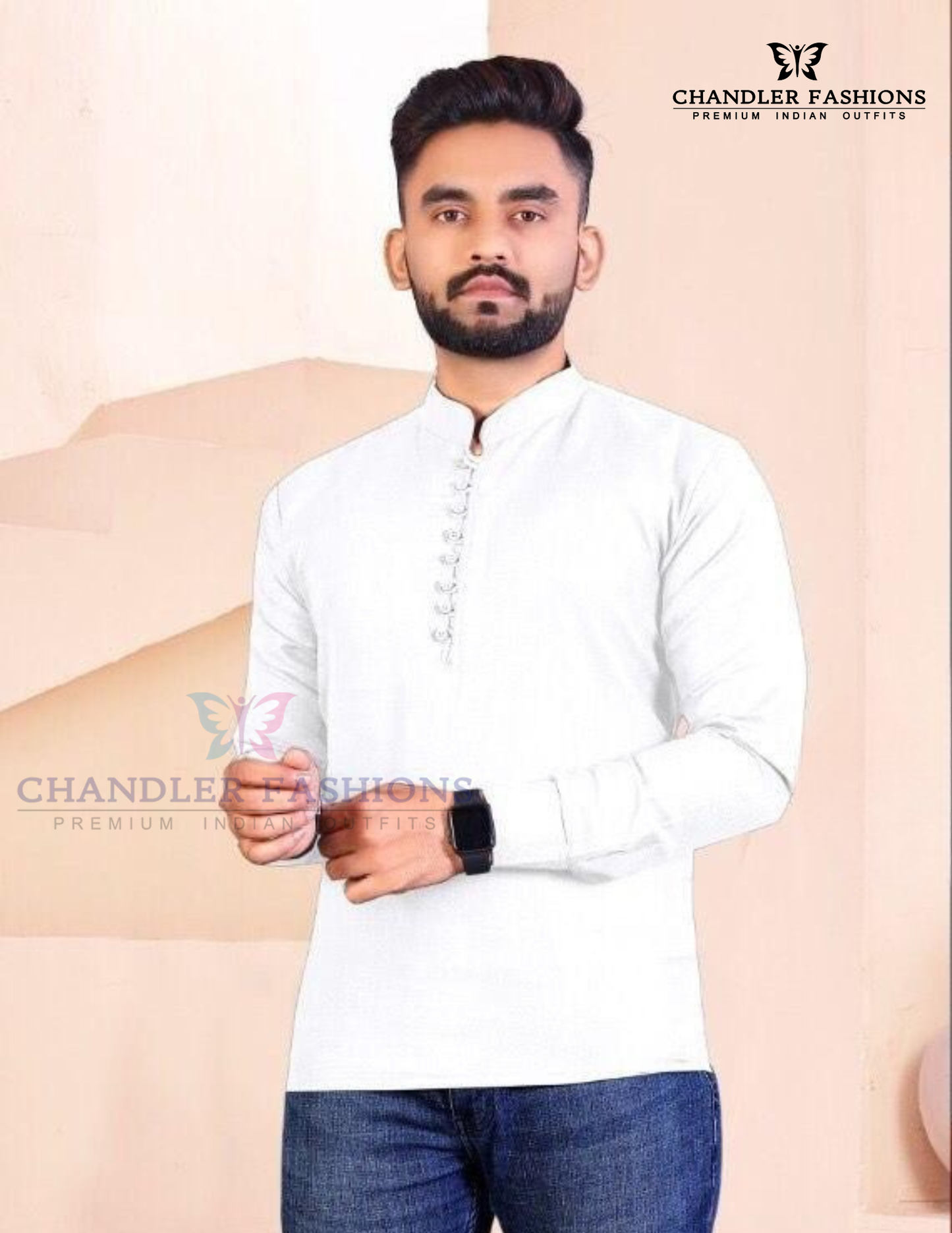 Cotton Short Kurta For Men Near Me