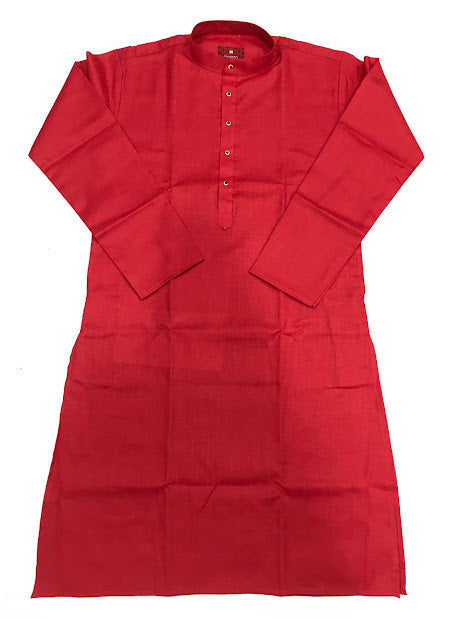 Cotton Kurta With Pajama Pants For Kids In Skull Valley