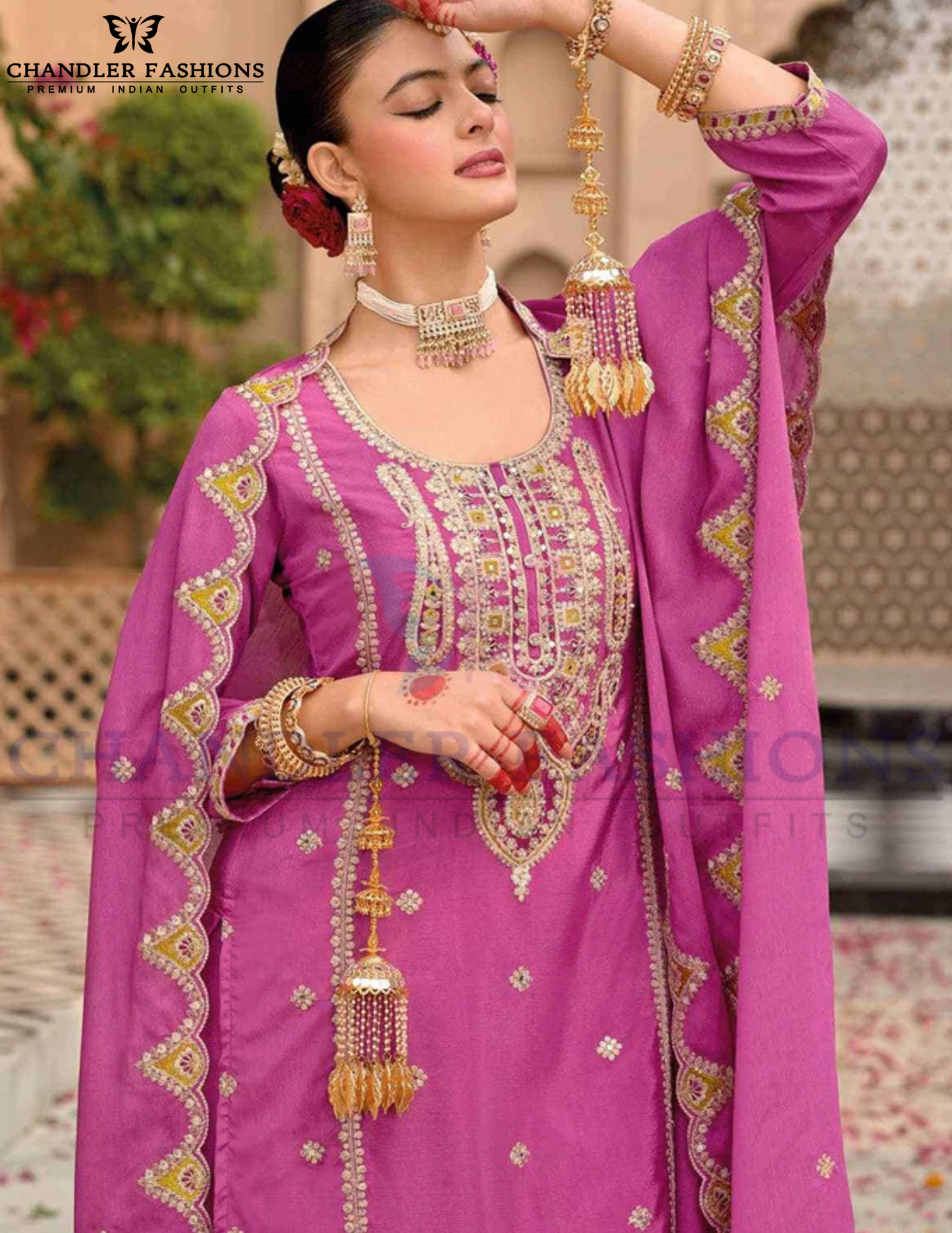 Palazzo Suits With Dupatta For Women in Chandler