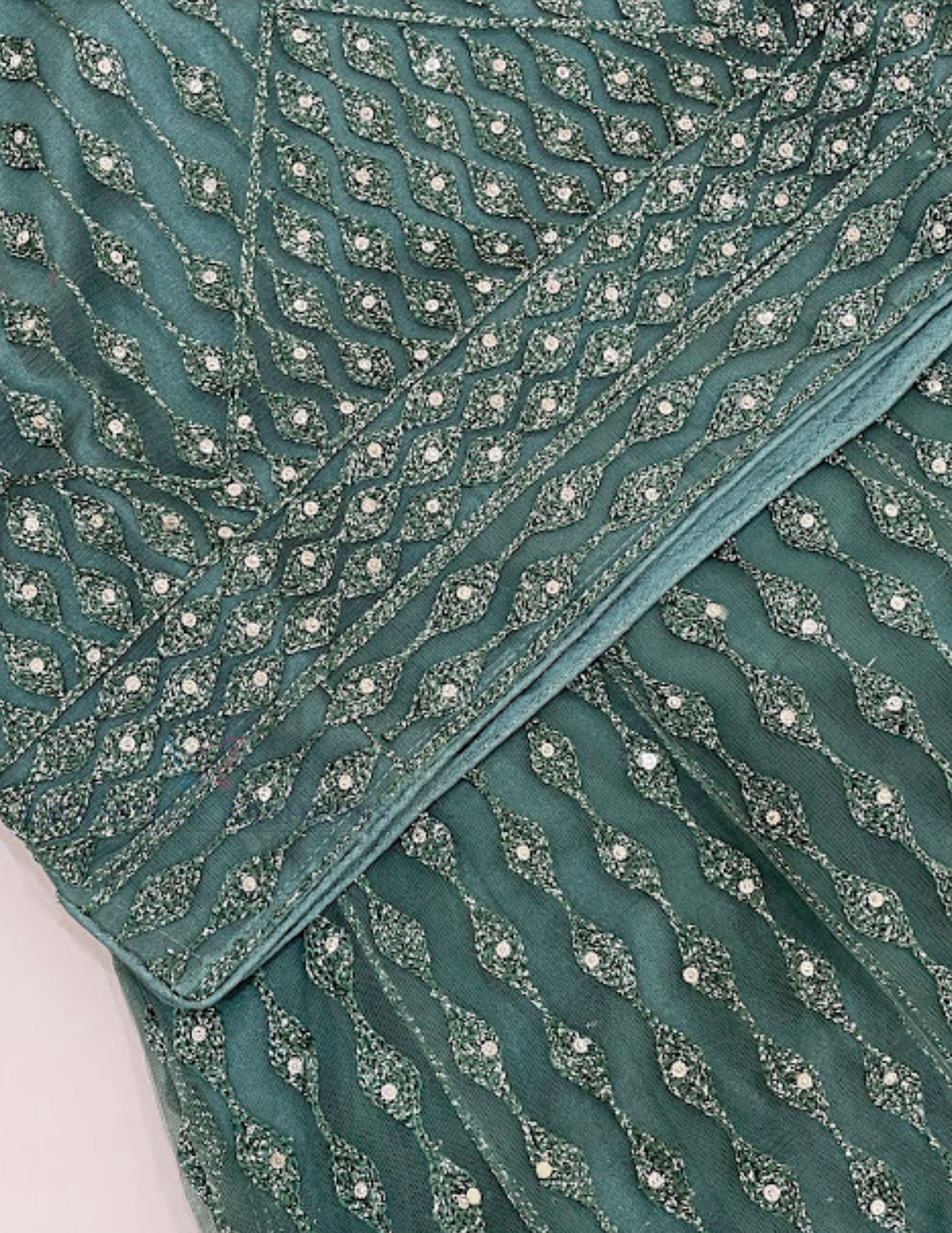 Green Color Stone And Work Girls Choli Sets In Suprice