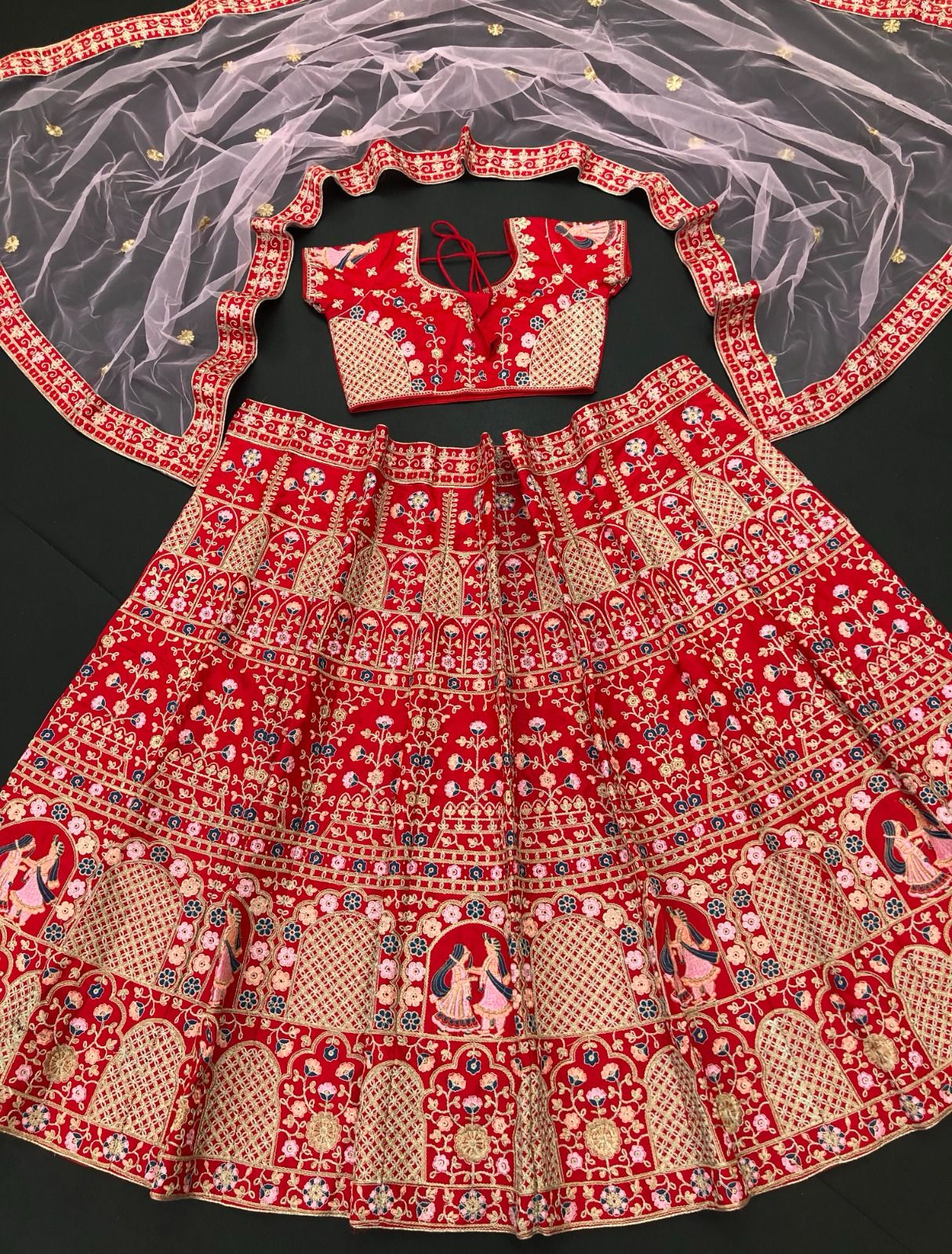 Beautiful Heavy Work Lehenga In USA