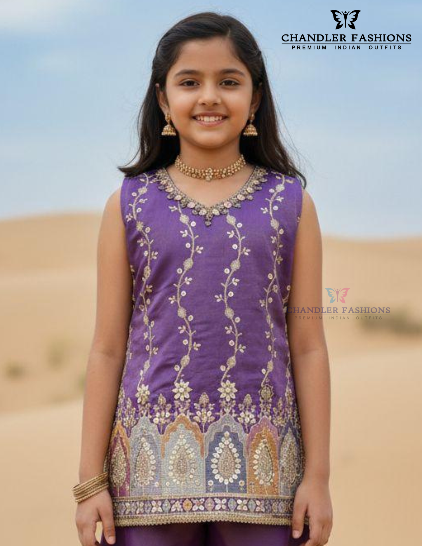 Purple Color Silk With Embroidery And Sequins Work Sharara Suits Near Me