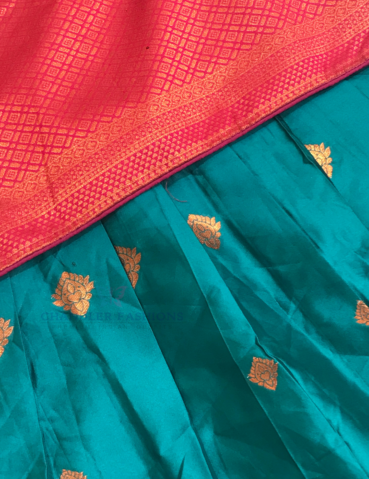 Dark Pink And Green Color Choli Sets In Chandler