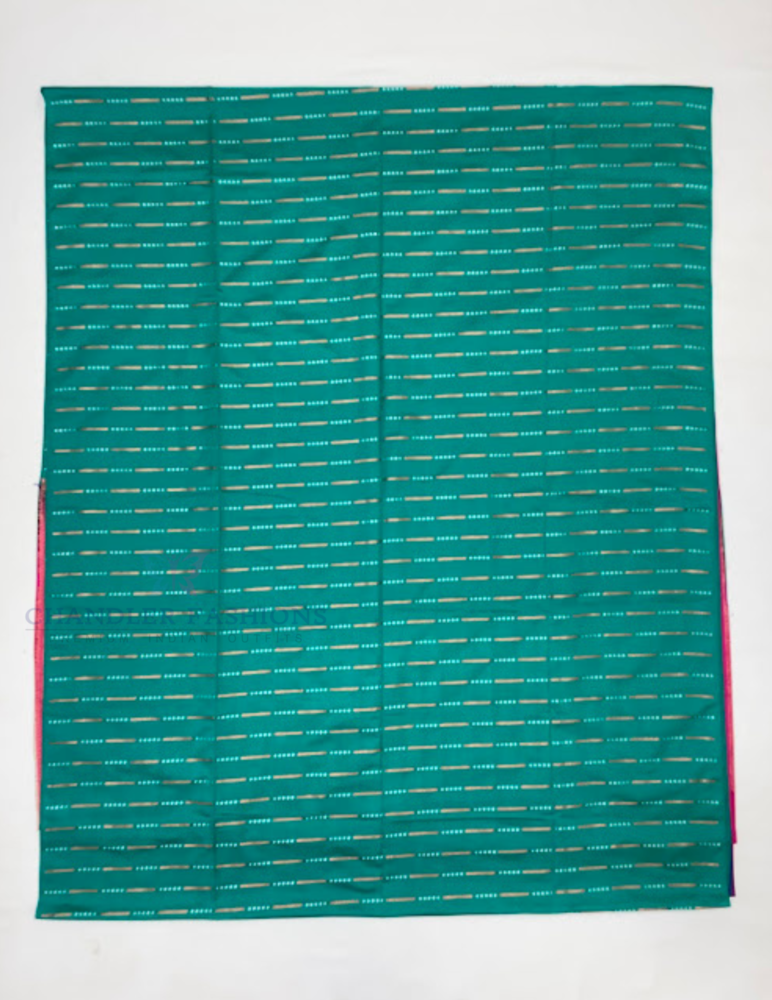 Attractive Green Color Soft Silk With Contrast Rich Pallu Zari Work Saree In Tempe