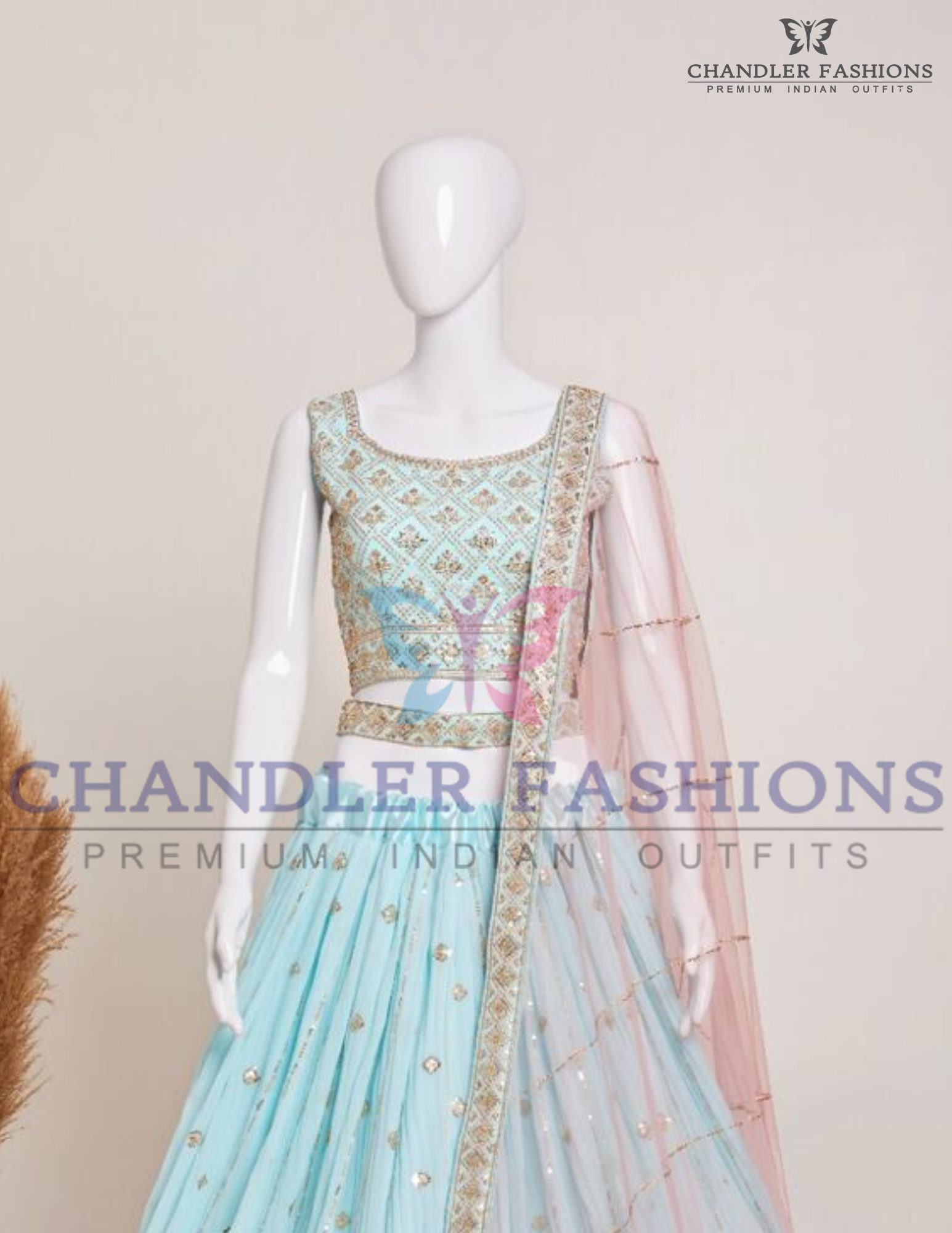 Sequins Work Lehenga For Women Near me