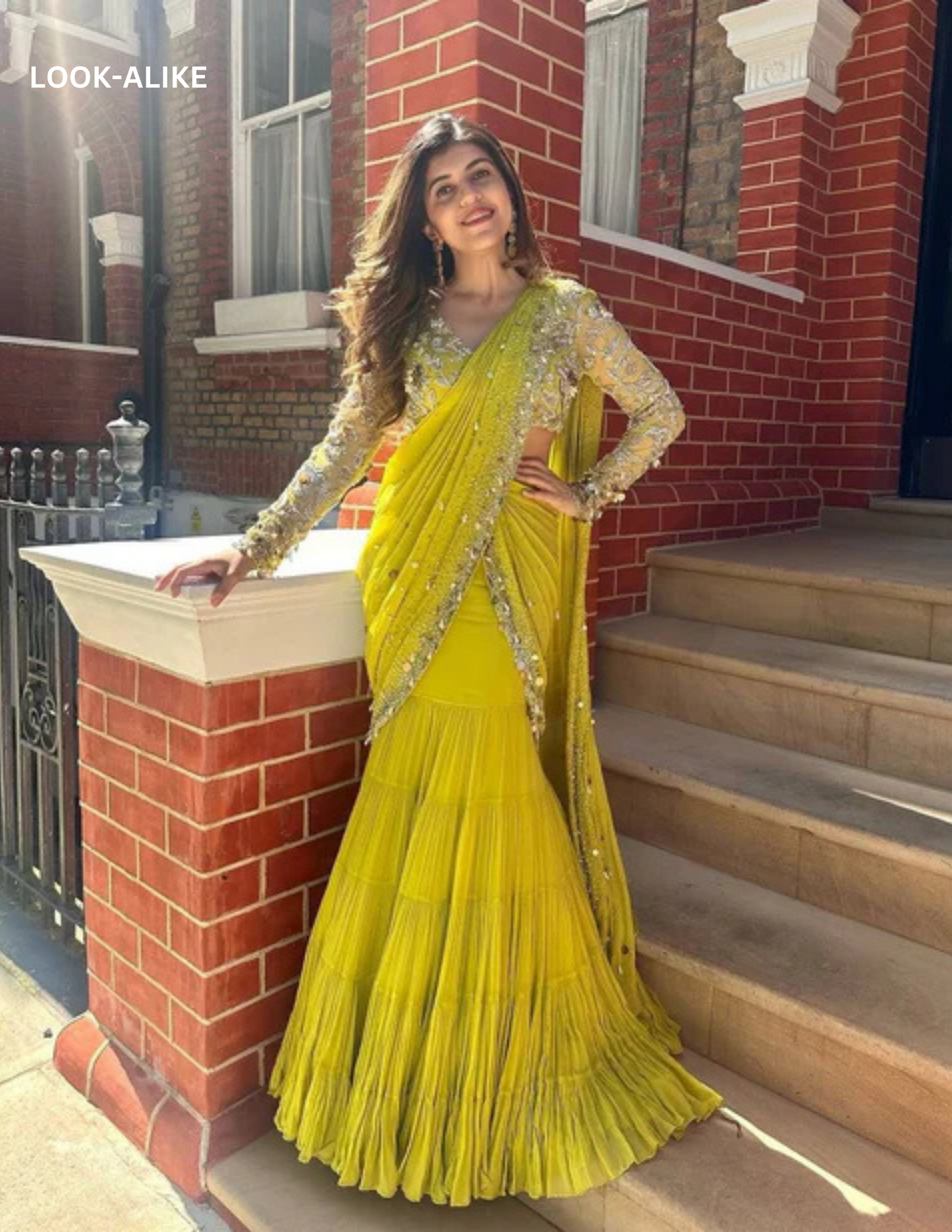 Georgette Thread Work With Sequins And Coin Lace Border Lehenga Near Me