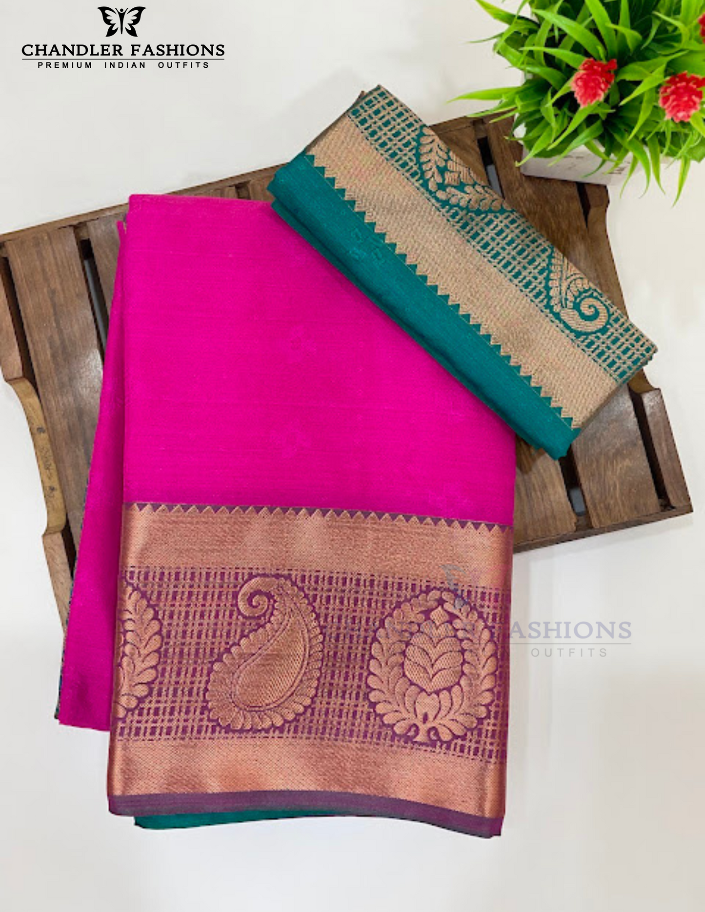 Beautiful Pink Color Soft Silk Saree With Zari Work For Women Near Me