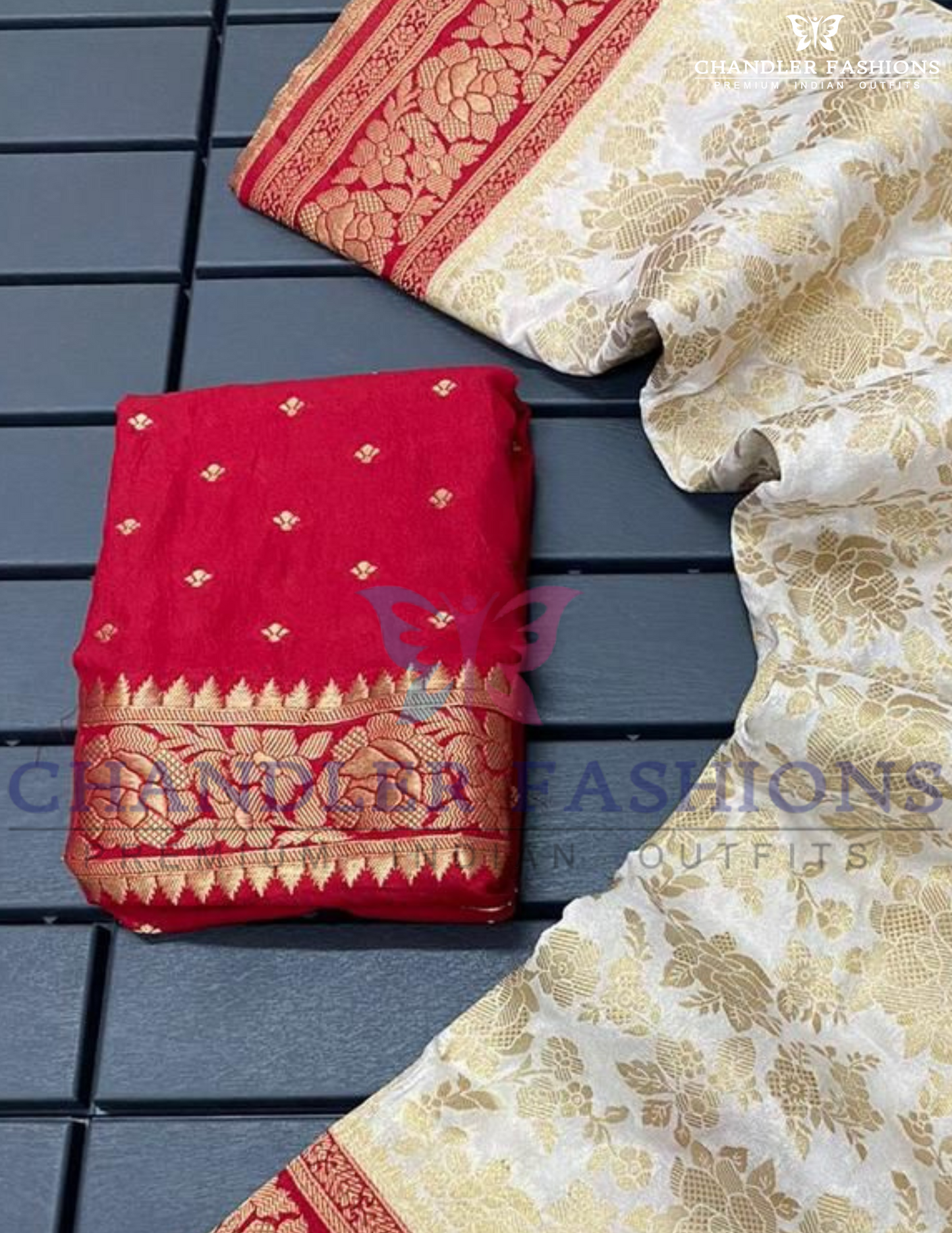 Silk With Zari Work Saree For Women Near Me