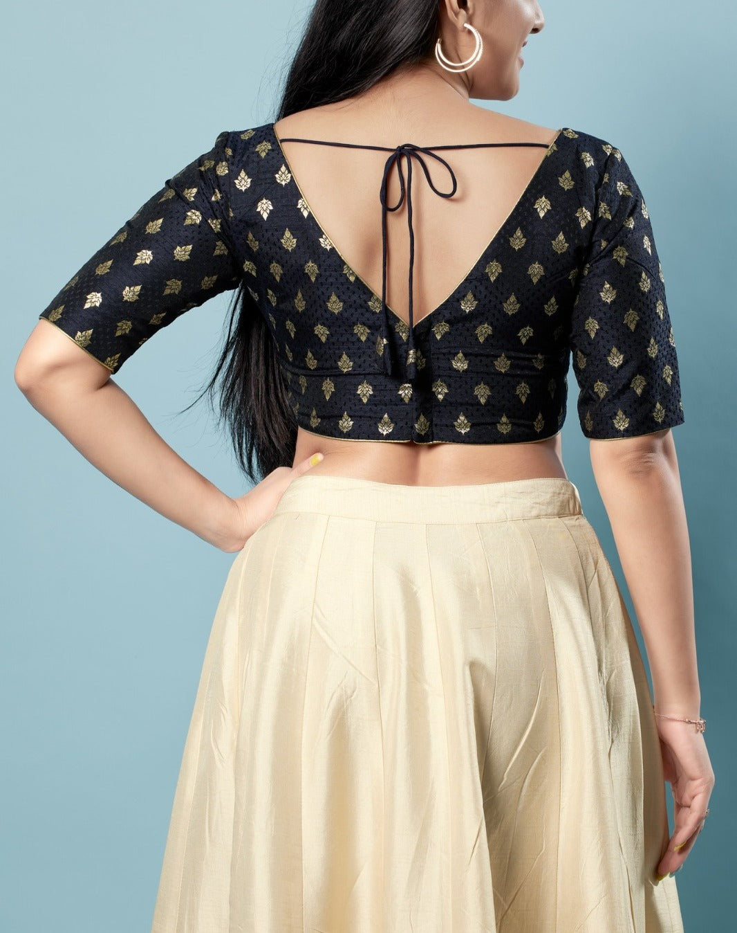 Readymade V-Neck Blouse For Women Near Me