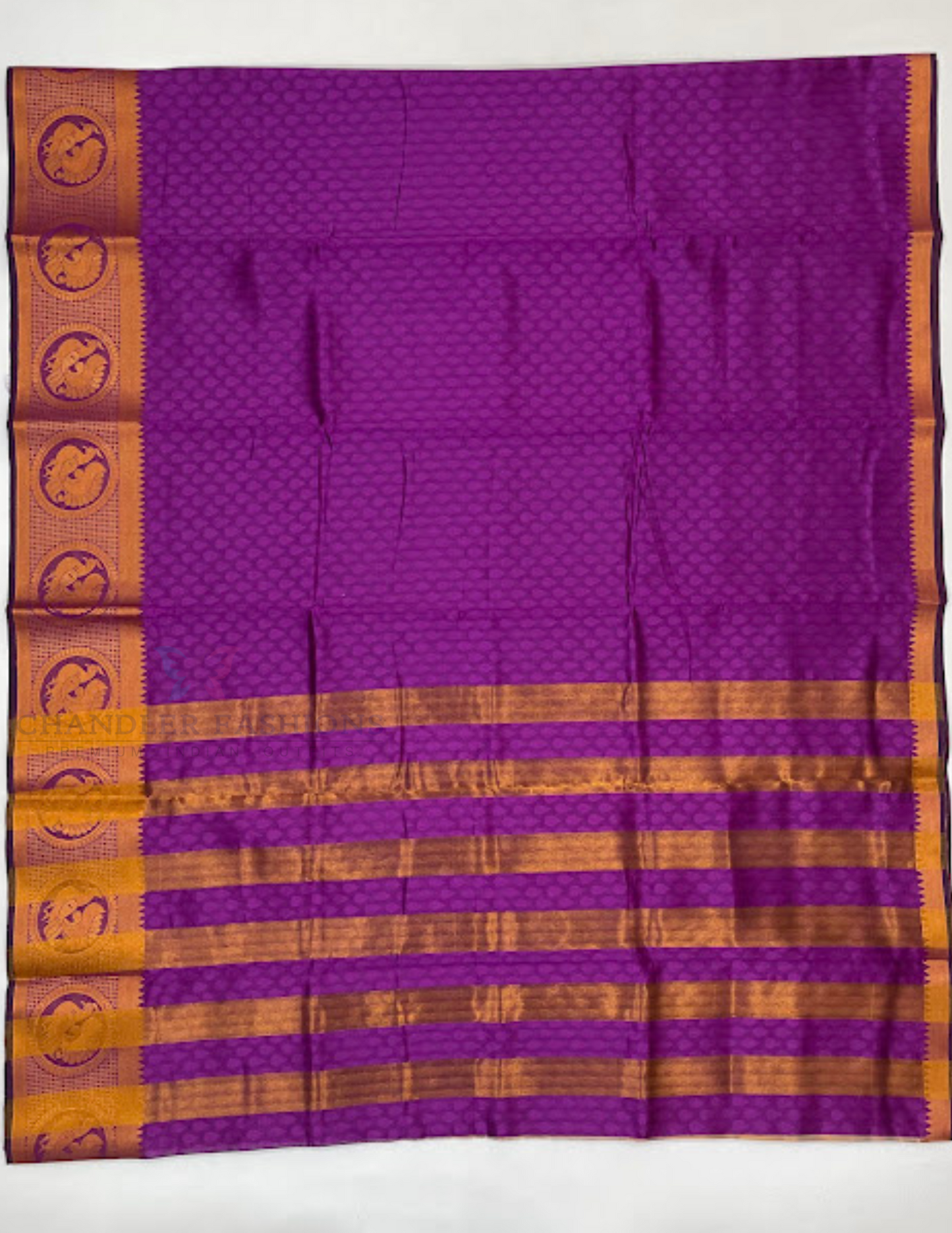 Purple Art Silk Saree With Designer Zari Work In Chandler