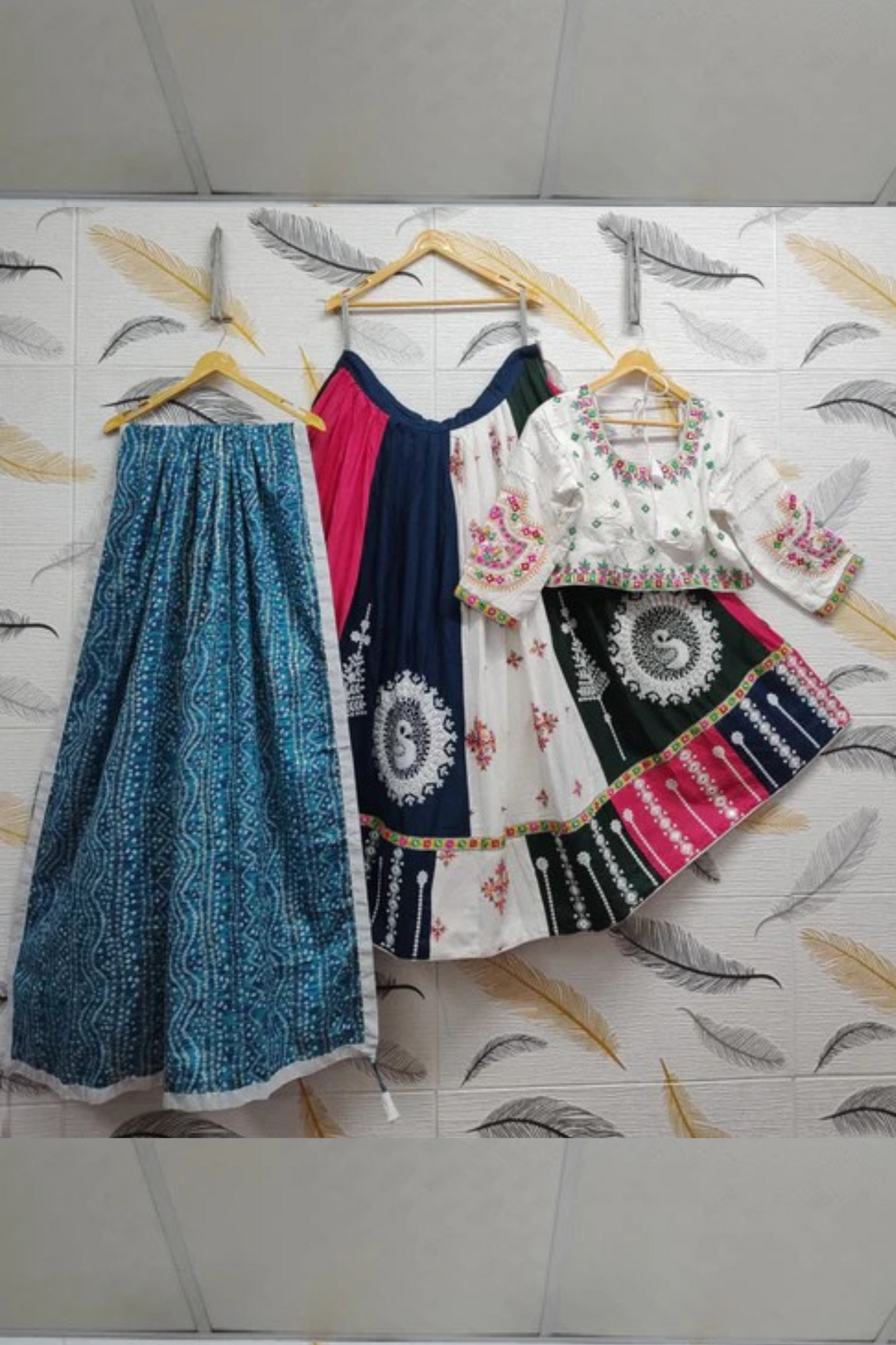 Gorgeous White And Red Color Designer Chaniya Choli With Dupatta