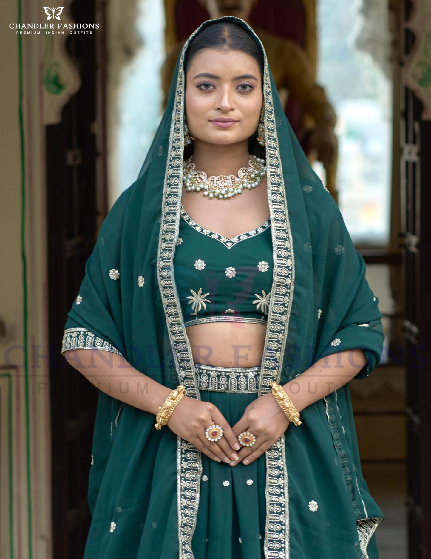Georgette Embroidery Sequins Work Lehenga Choli For Women Near Me