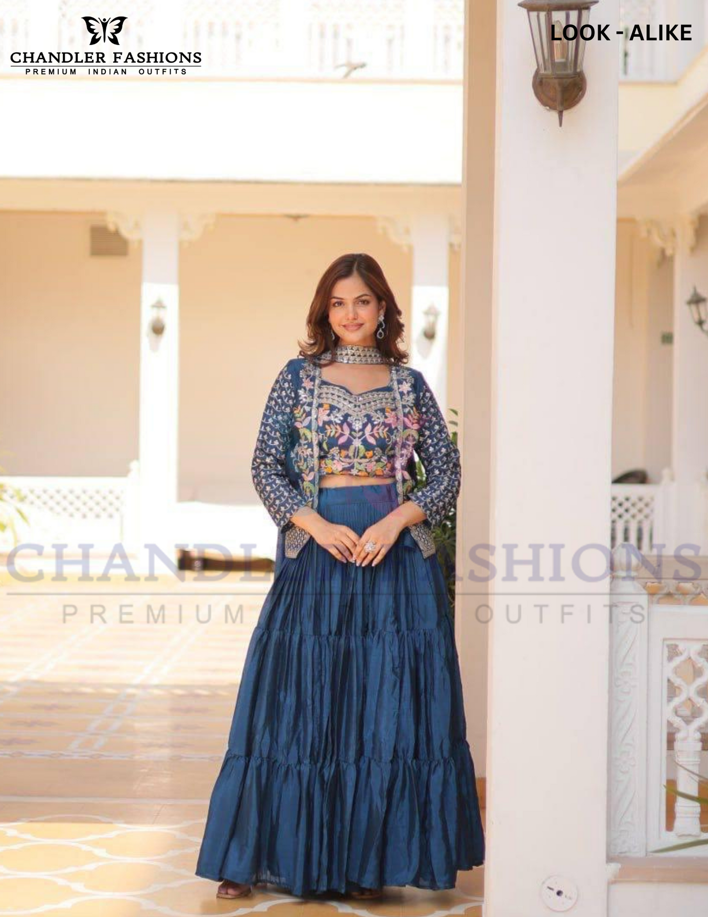 Delightful Teal Blue Lehenga Choli For Women In Chandler