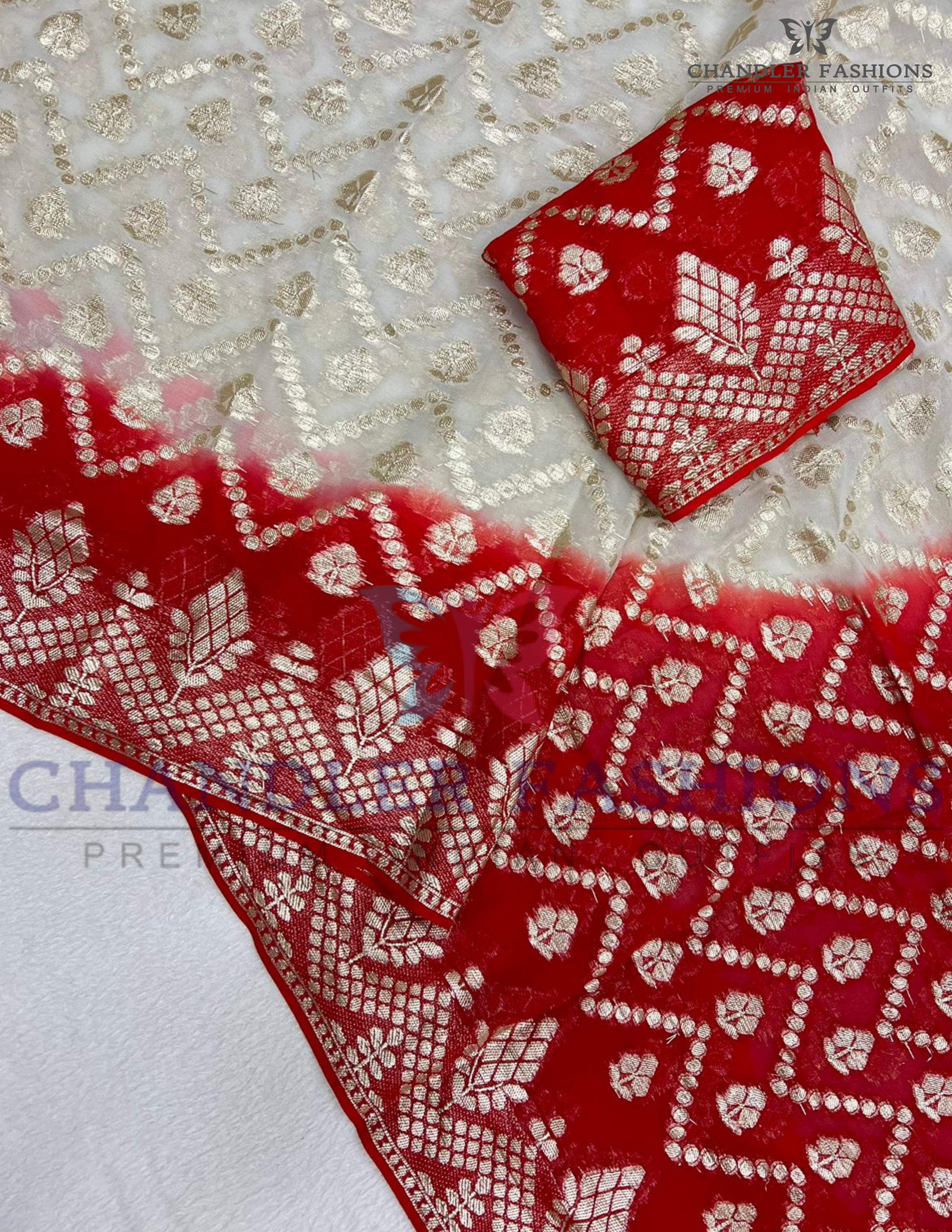 Zari Work Saree For Women in Chandler