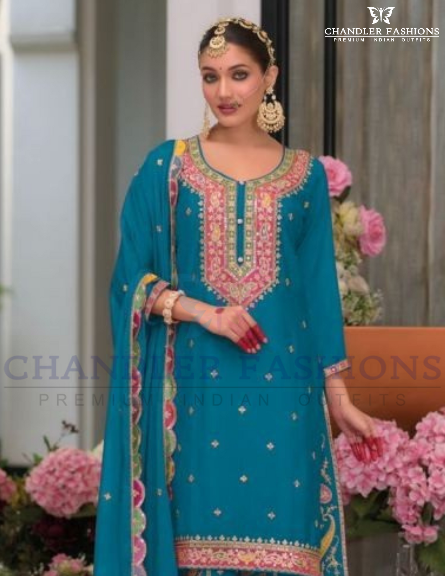 Palazzo Suits With Dupatta Near me