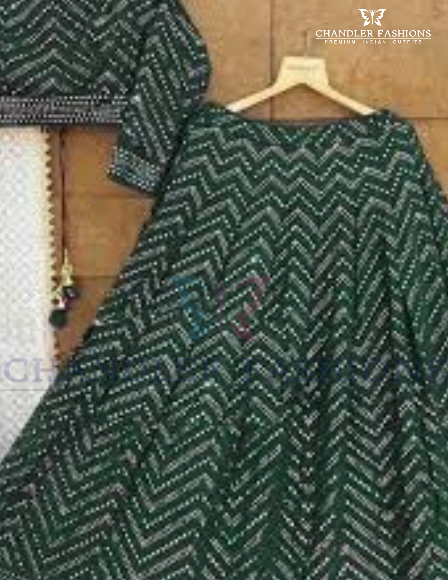 Attractive Green Color Wedding Lehenga Choli With Sequins Work