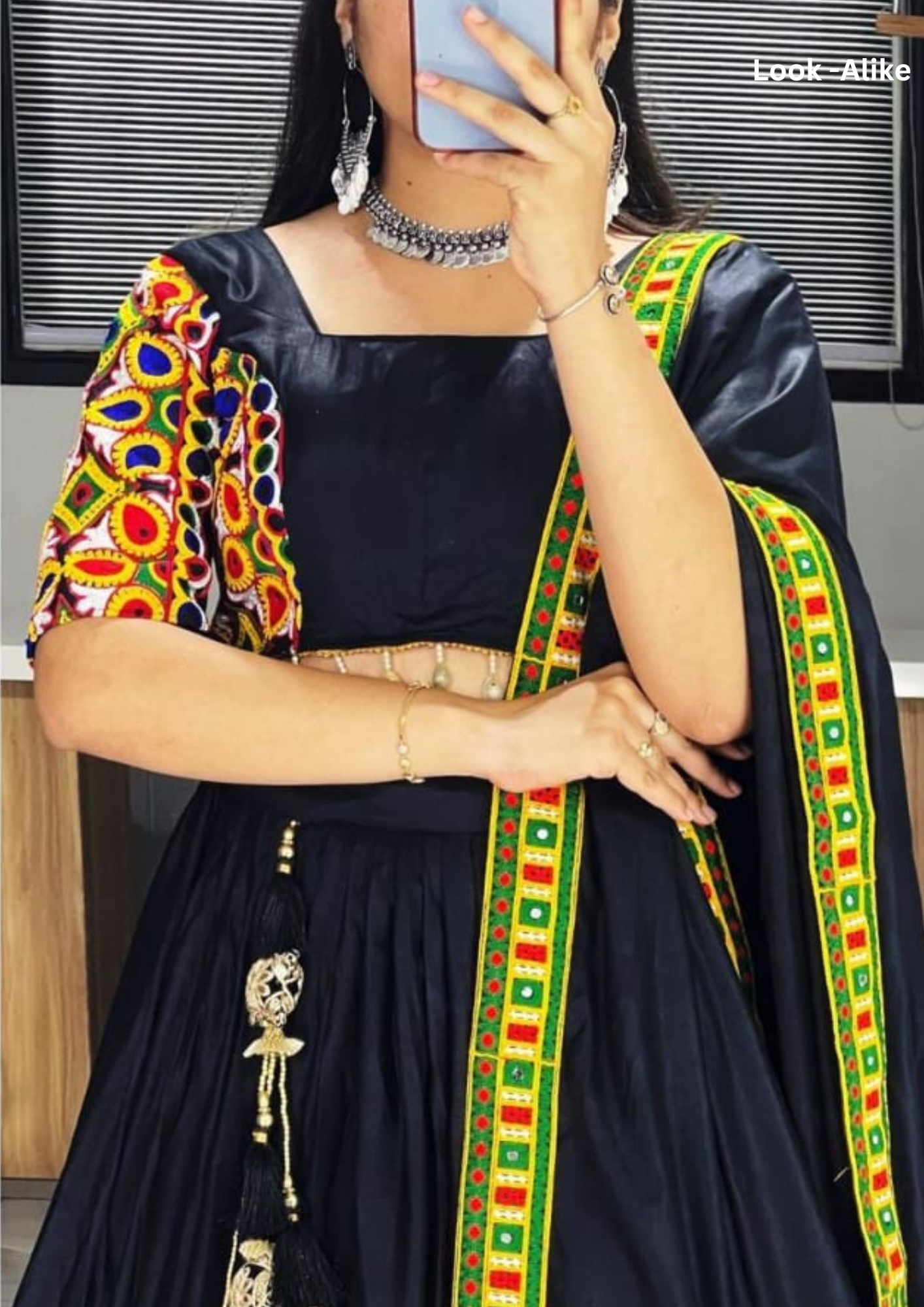 Elegant Black Color Chaniya Choli Near Me