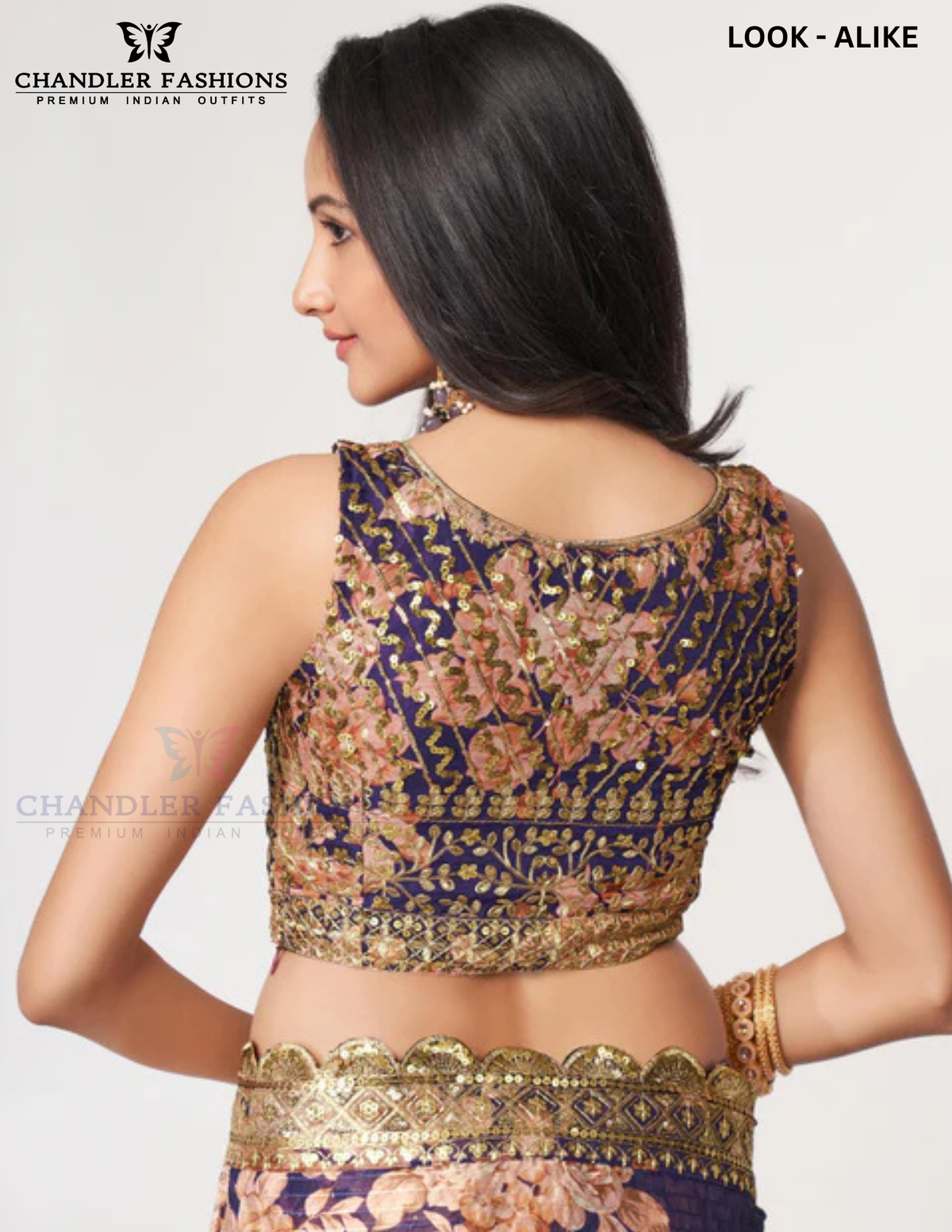 Alluring Purple Color Saree In Tempe