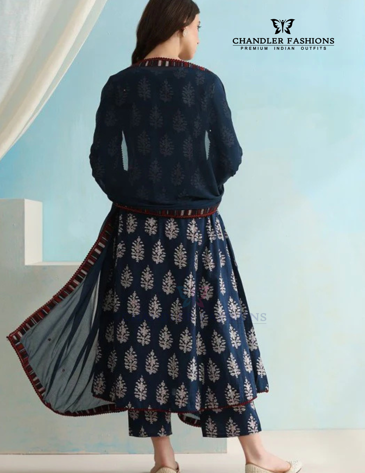 Viscose With Floral Printed Work Salwar Suits In Tempe