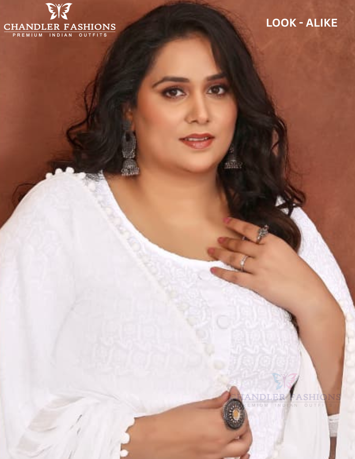 White Color Rayon Kurti Suit Near Me