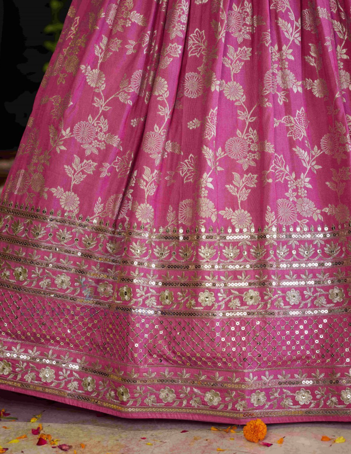 Pink Color Lehenga Choli For Women