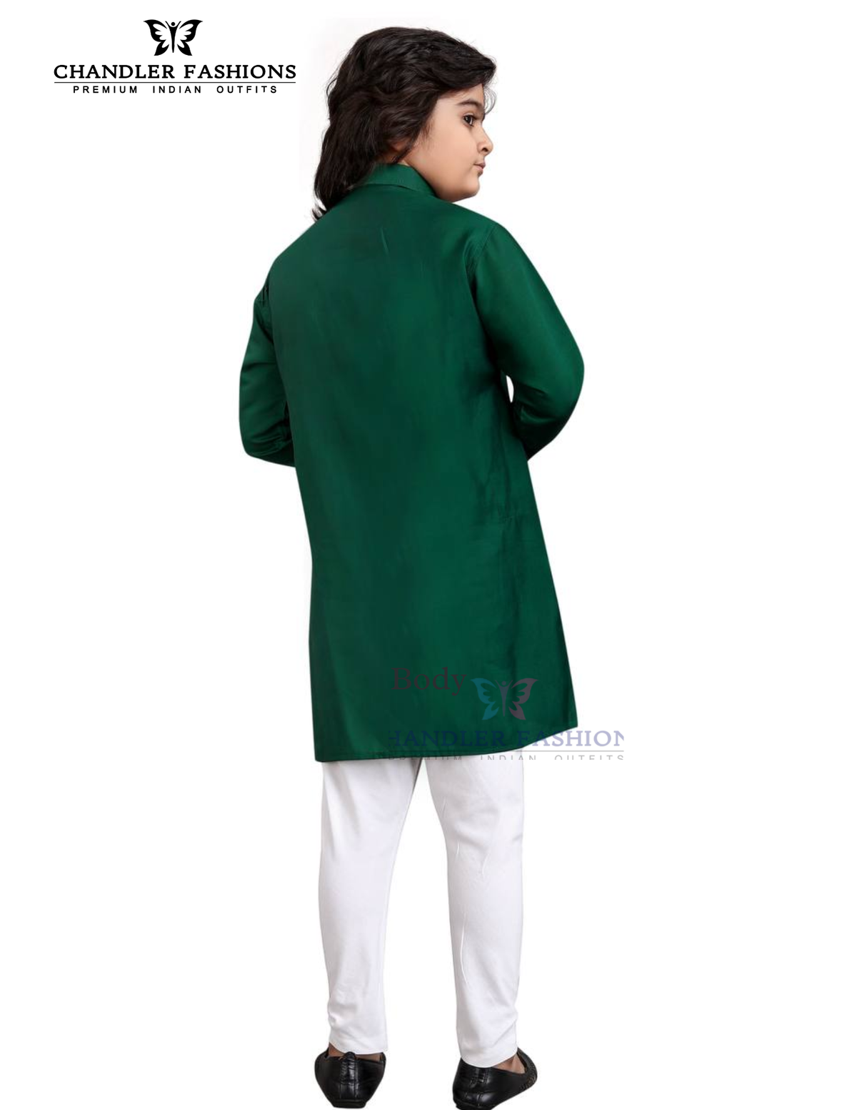 Embroidery Work Kurta Pajama Set For Kids In Mesa