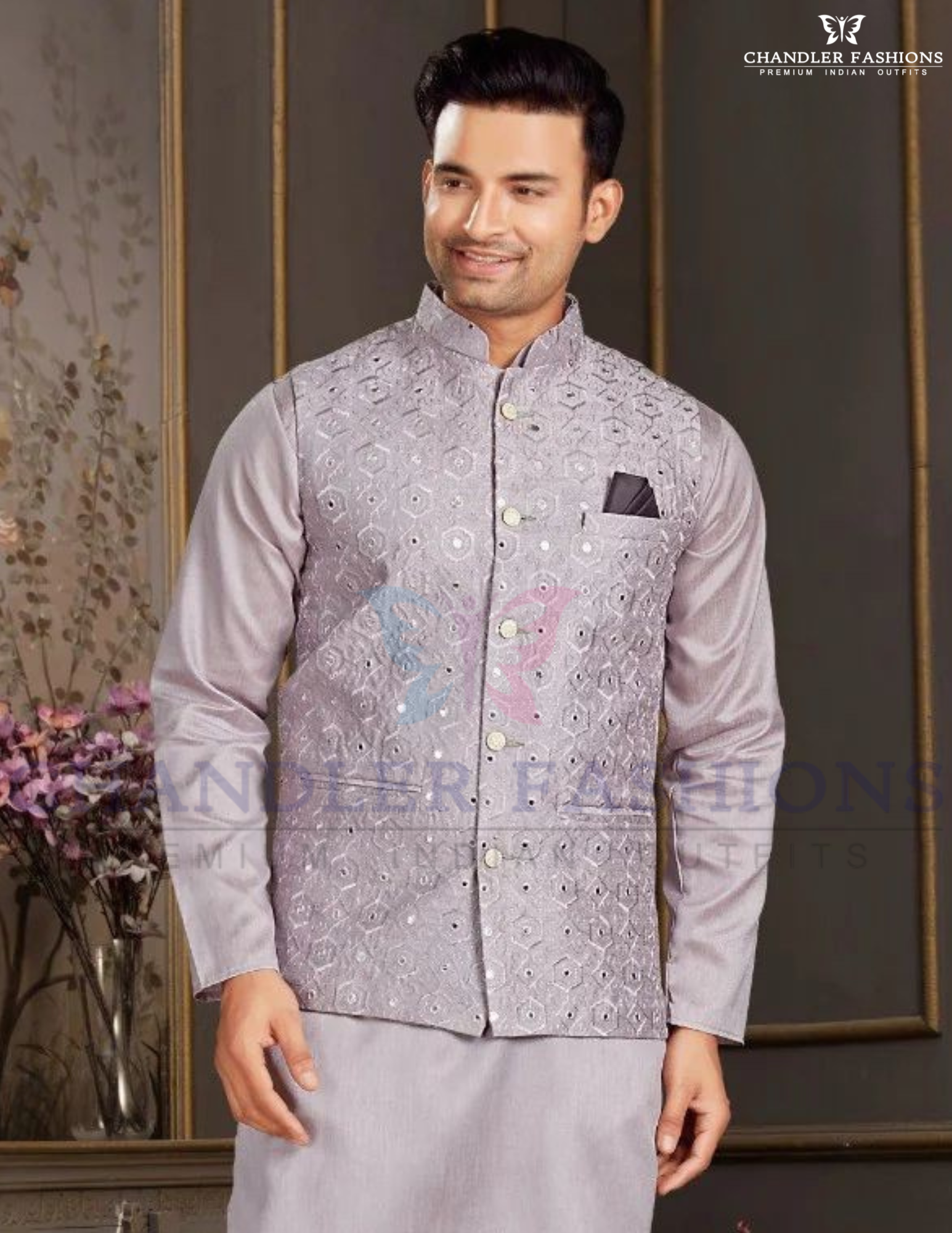 Wonderful Silk Pajama And Jacket Set For Men Near Me