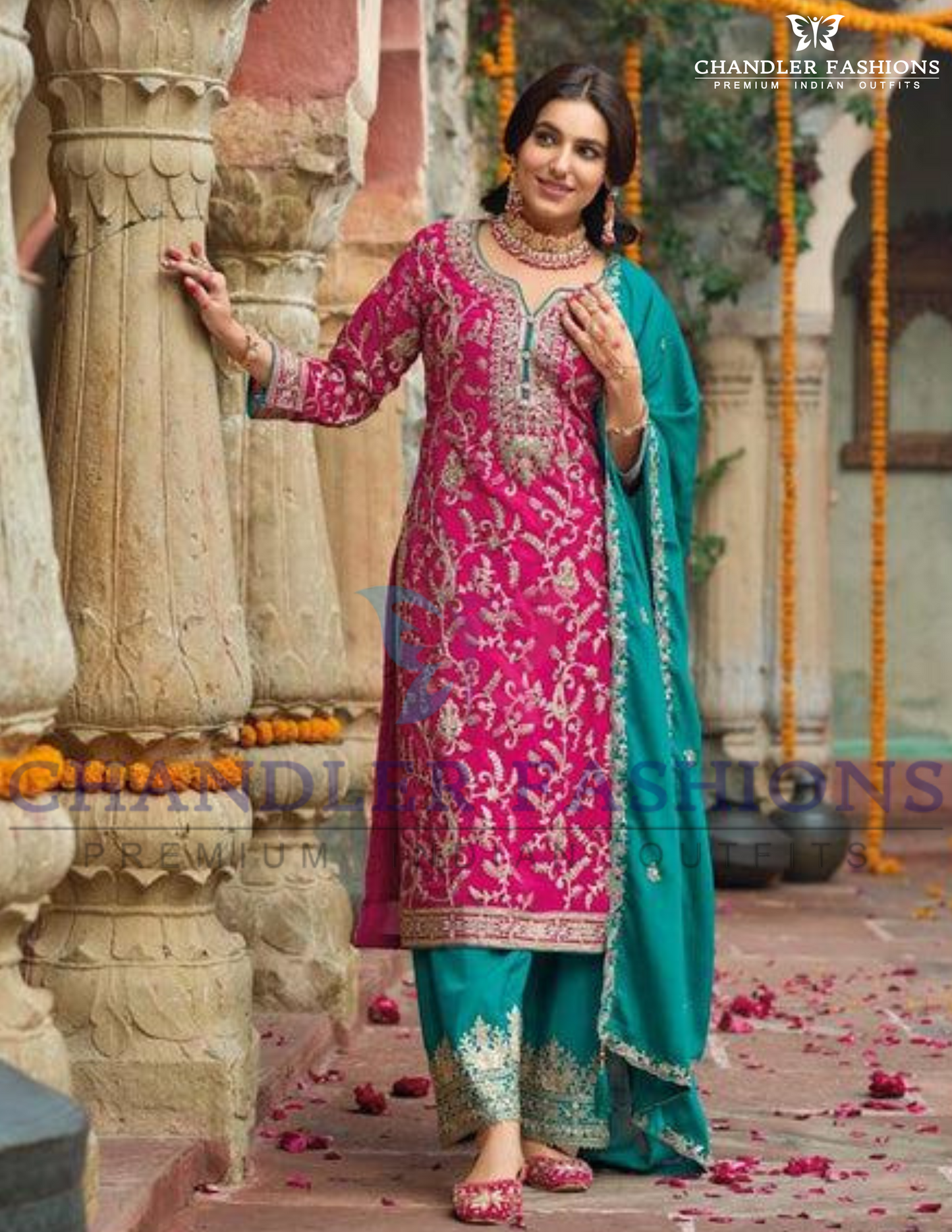 Palazzo Suits With Dupatta in Chandler
