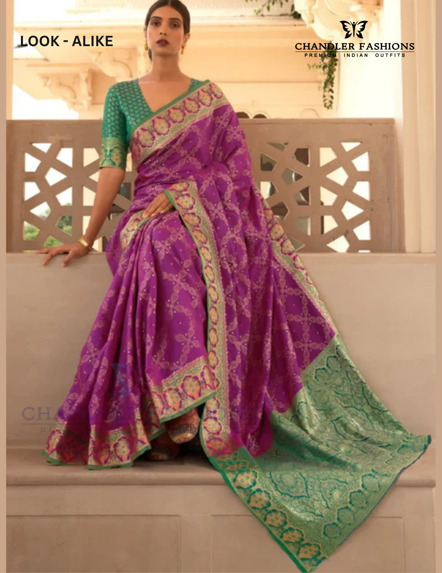 Purple Color  Handloom Silk Traditional Saree Near Me