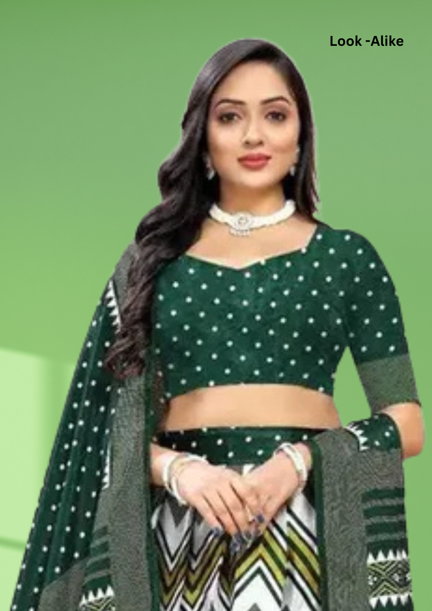 Zig Zag Pattern Lehenga Choli For Women Near Me