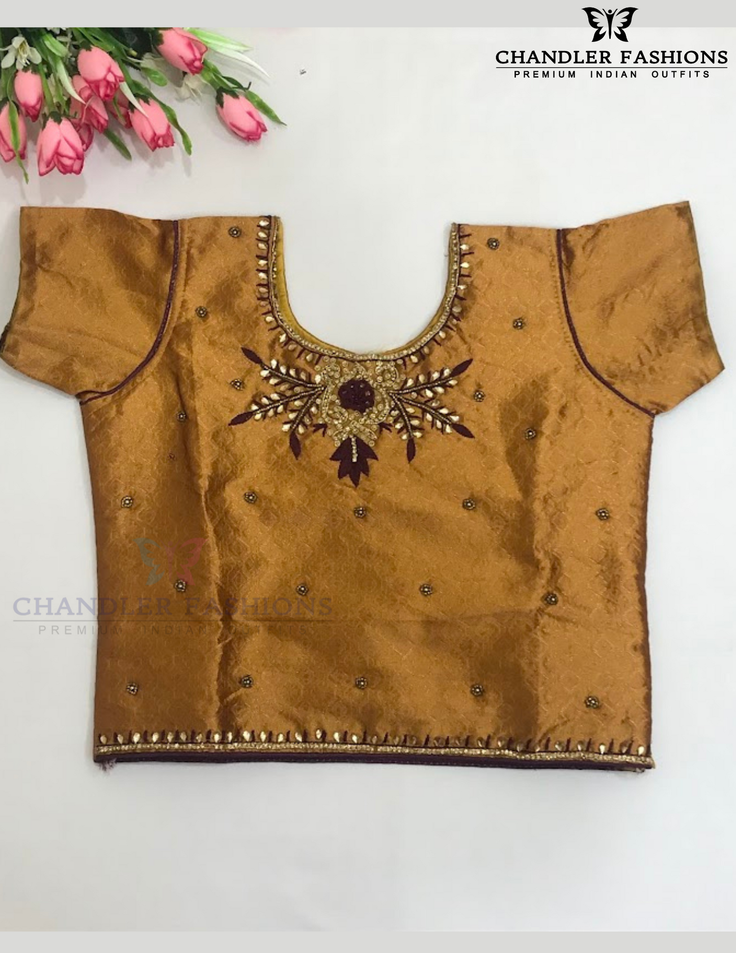 Alluring Yellow And Maroon Color Art Silk With Embroidery And Mirror Work Choli Set In Chandler