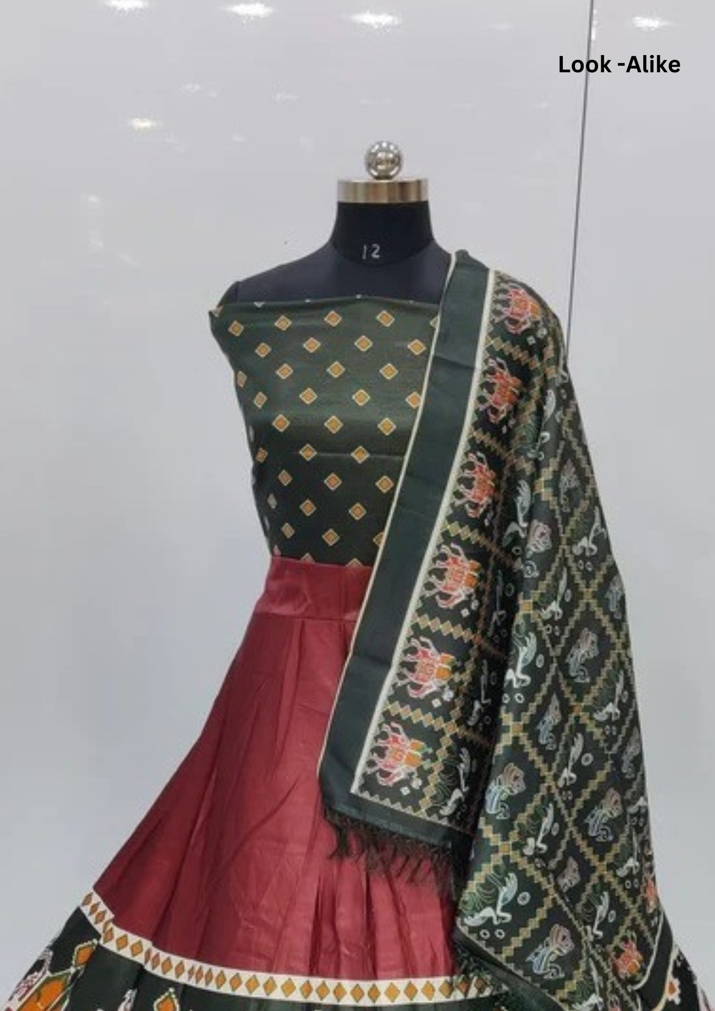 Stunning Maroon Color Printed Work Lehenga Cholis Near Me
