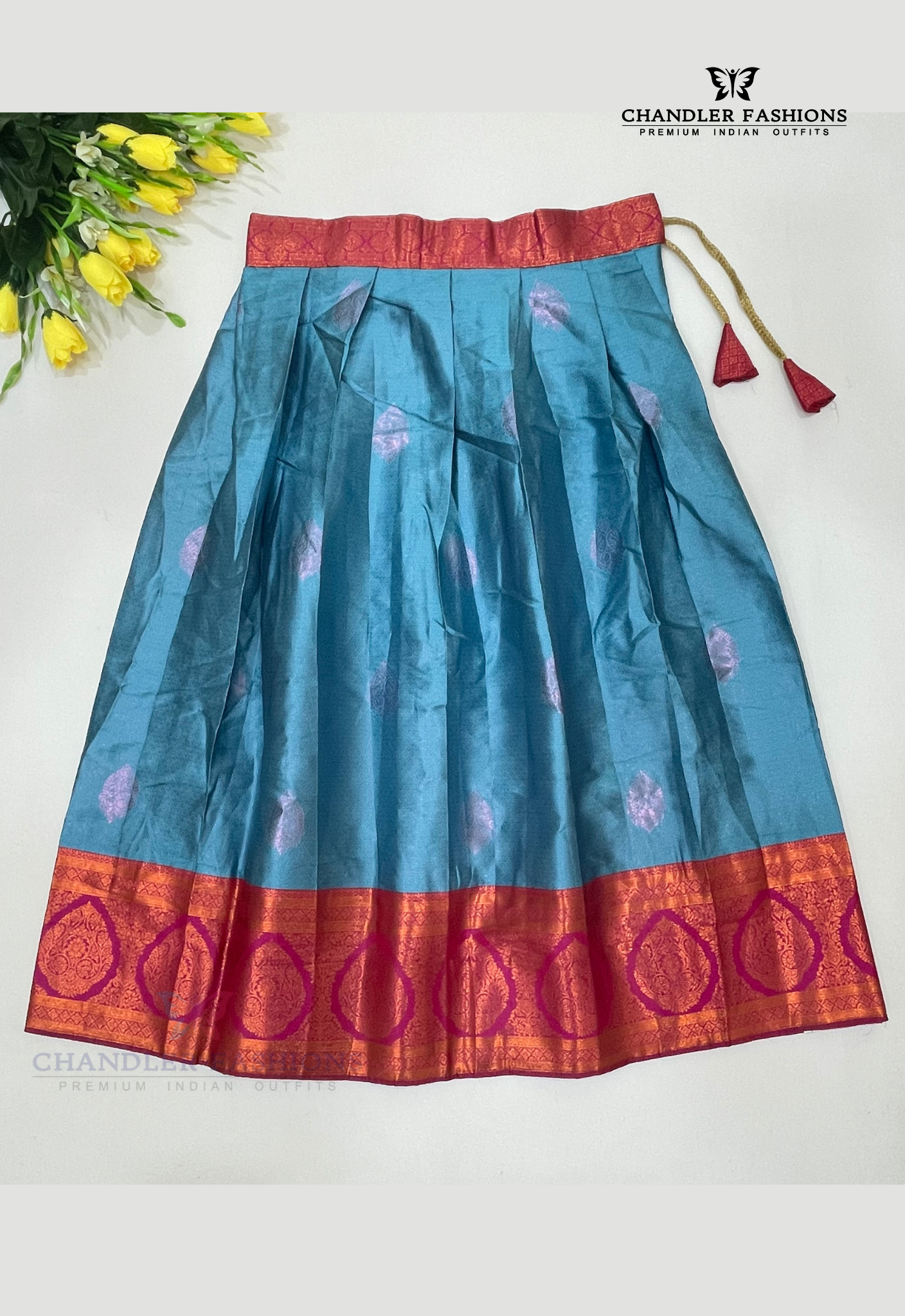 Dark Pink Colored Silk Choli Sets With Stone Work In Suncity